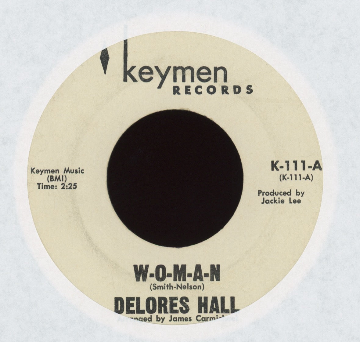 Delores Hall - W-O-M-A-N on Keymen