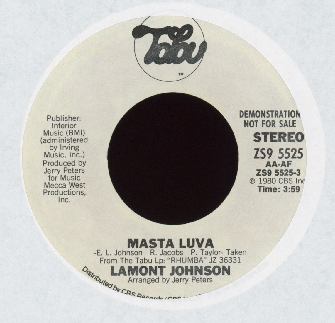Lamont Johnson - Masta Luva on Tabu Promo