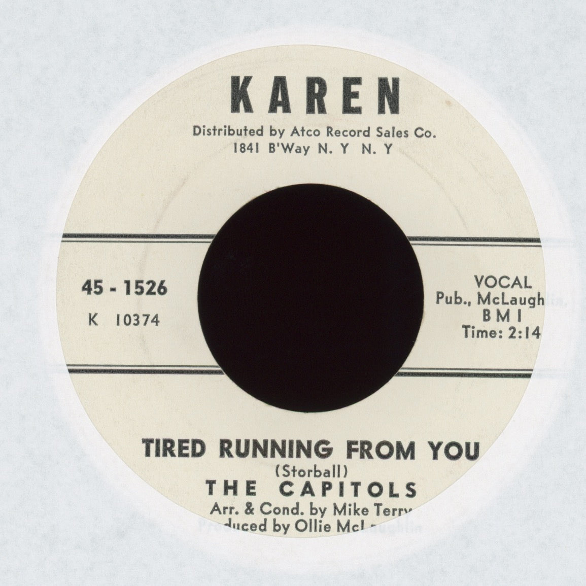 The Capitols - We Got A Thing That's In The Groove on Karen Promo