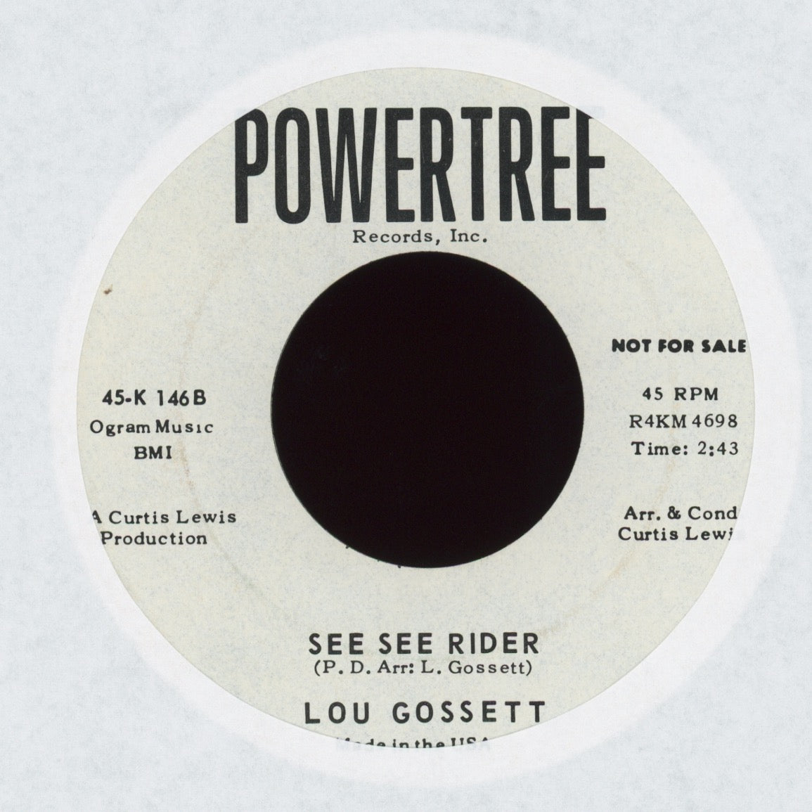 Louis Gossett, Jr. - Red Rosy Bush on Powertree Promo