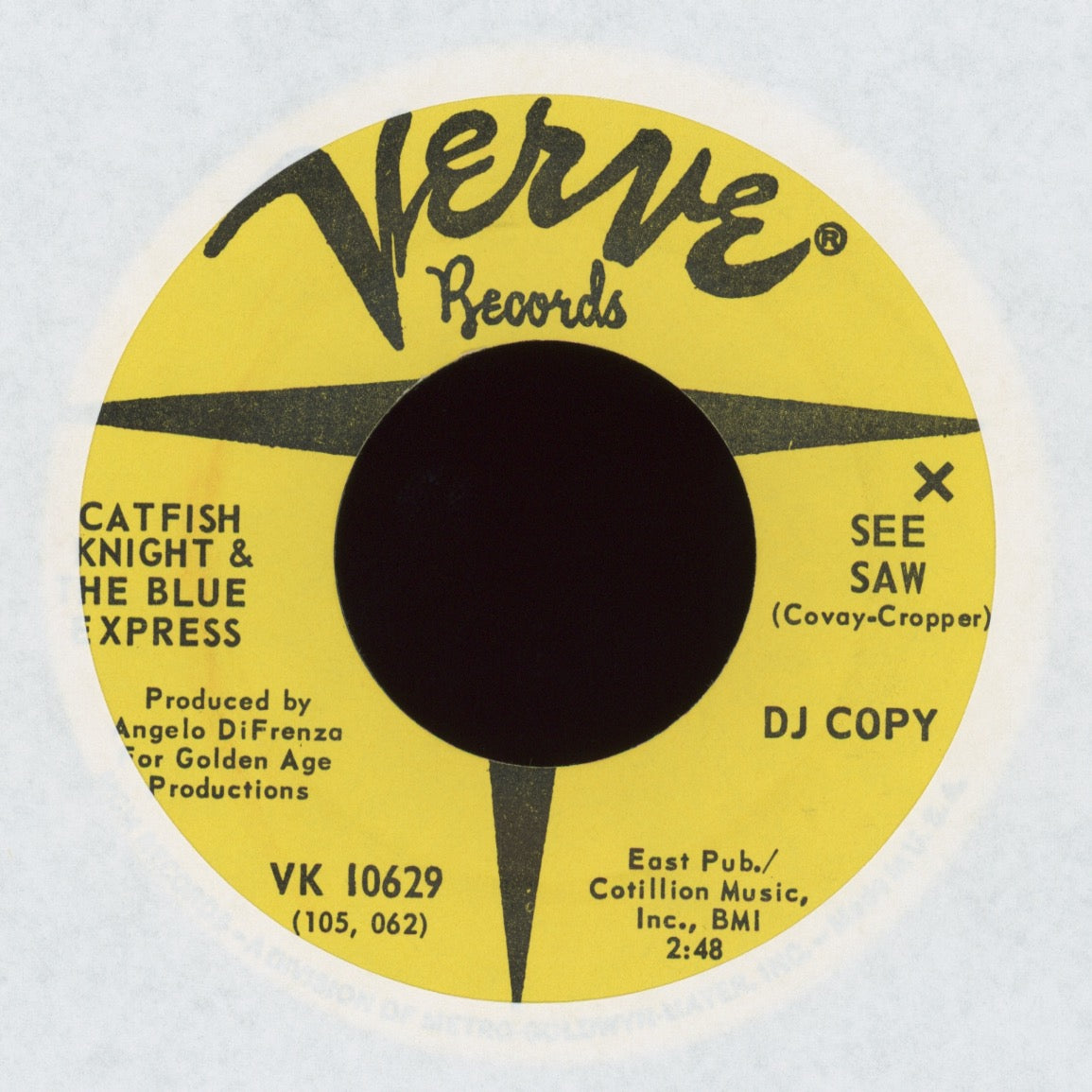 Catfish Knight & The Blue Express - See Saw on Verve Promo