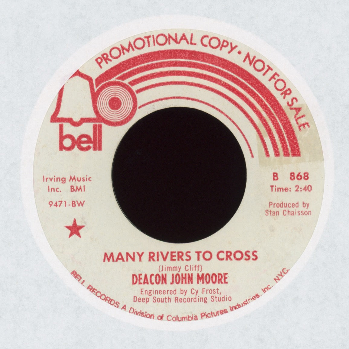 'Deacon' John Moore - You Don't Know How (To Turn Me On) on Bell Promo