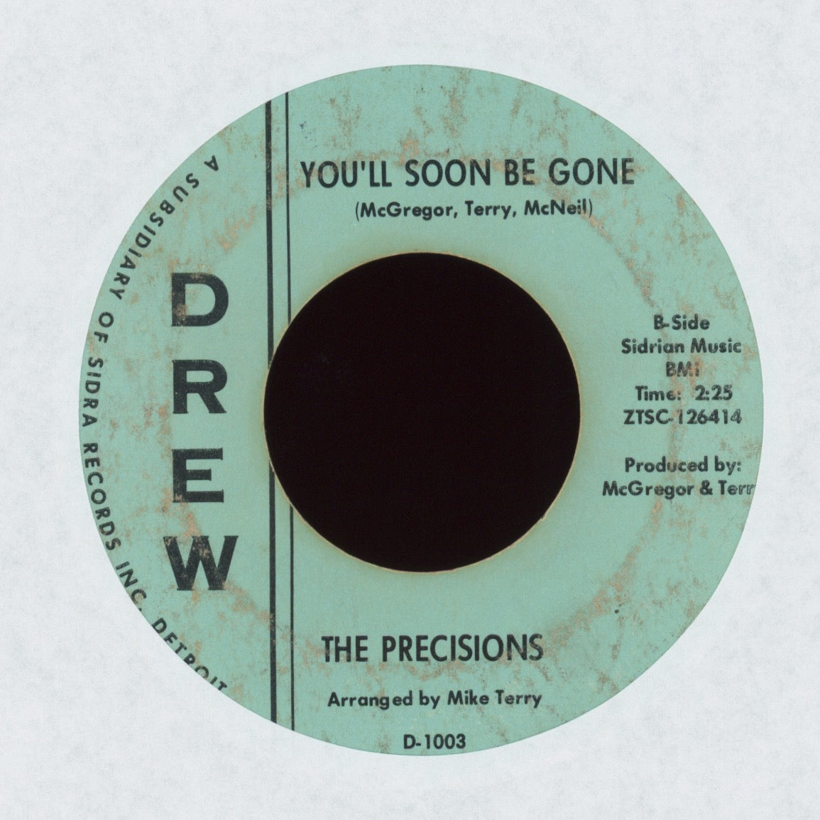 The Precisions - If This Is Love (I'd Rather Be Lonely) on Drew