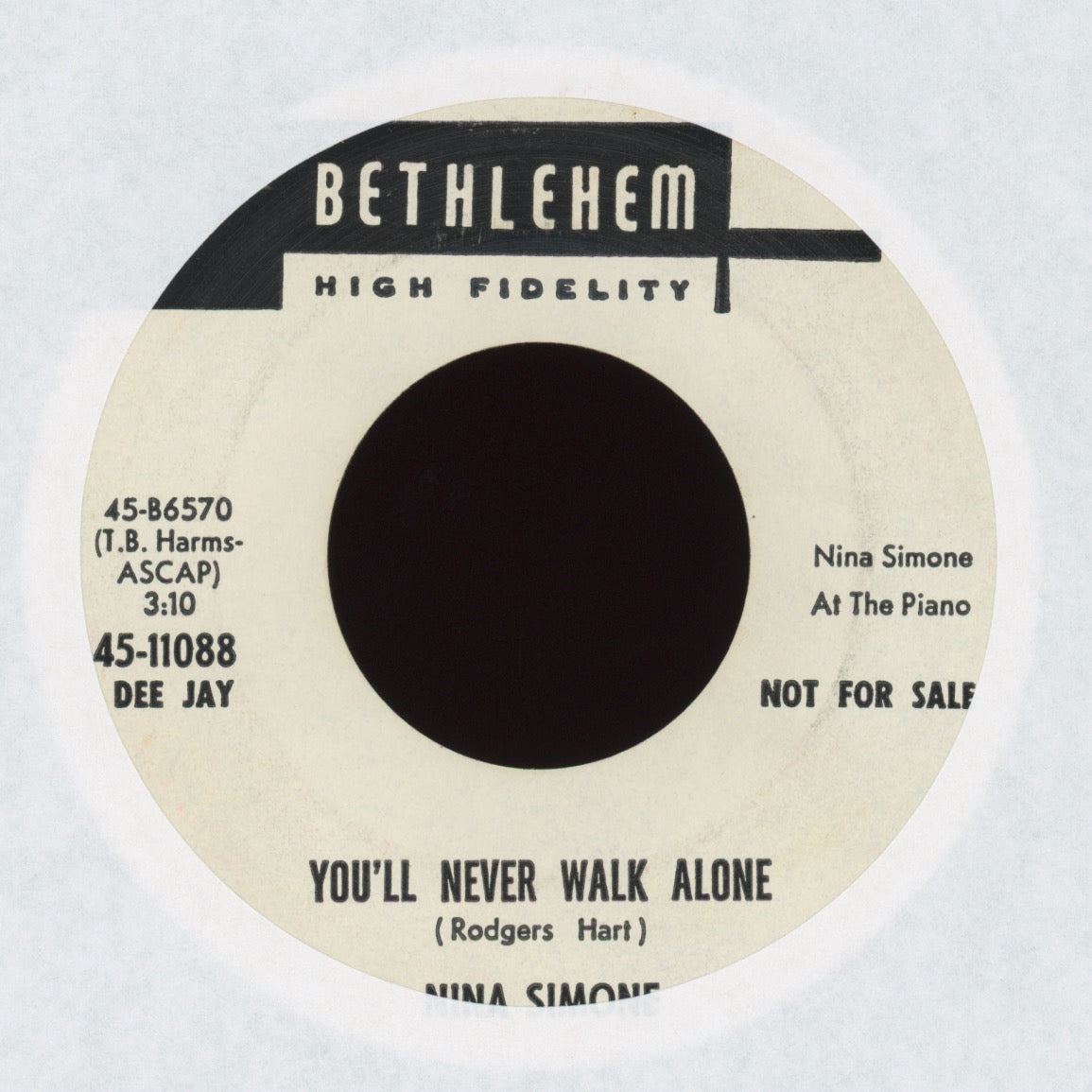 Nina Simone - You'll Never Walk Alone on Bethlehem Promo