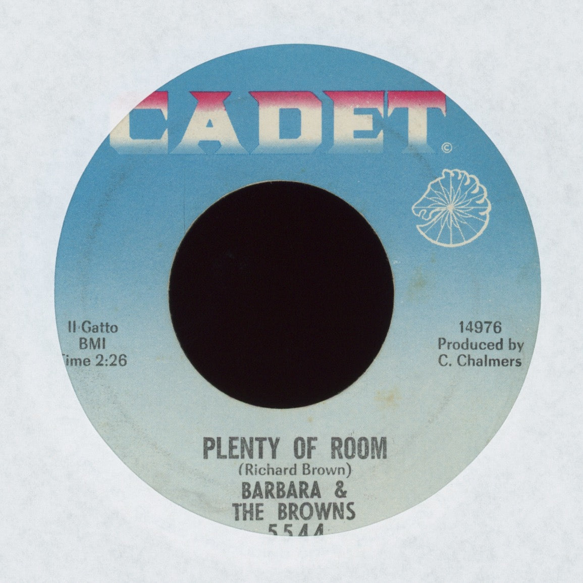 Barbara & The Browns - I Don't Want To Have To Wait on Cadet