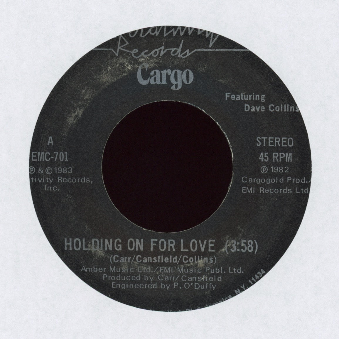 Cargo - Holding On For Love on Relativity