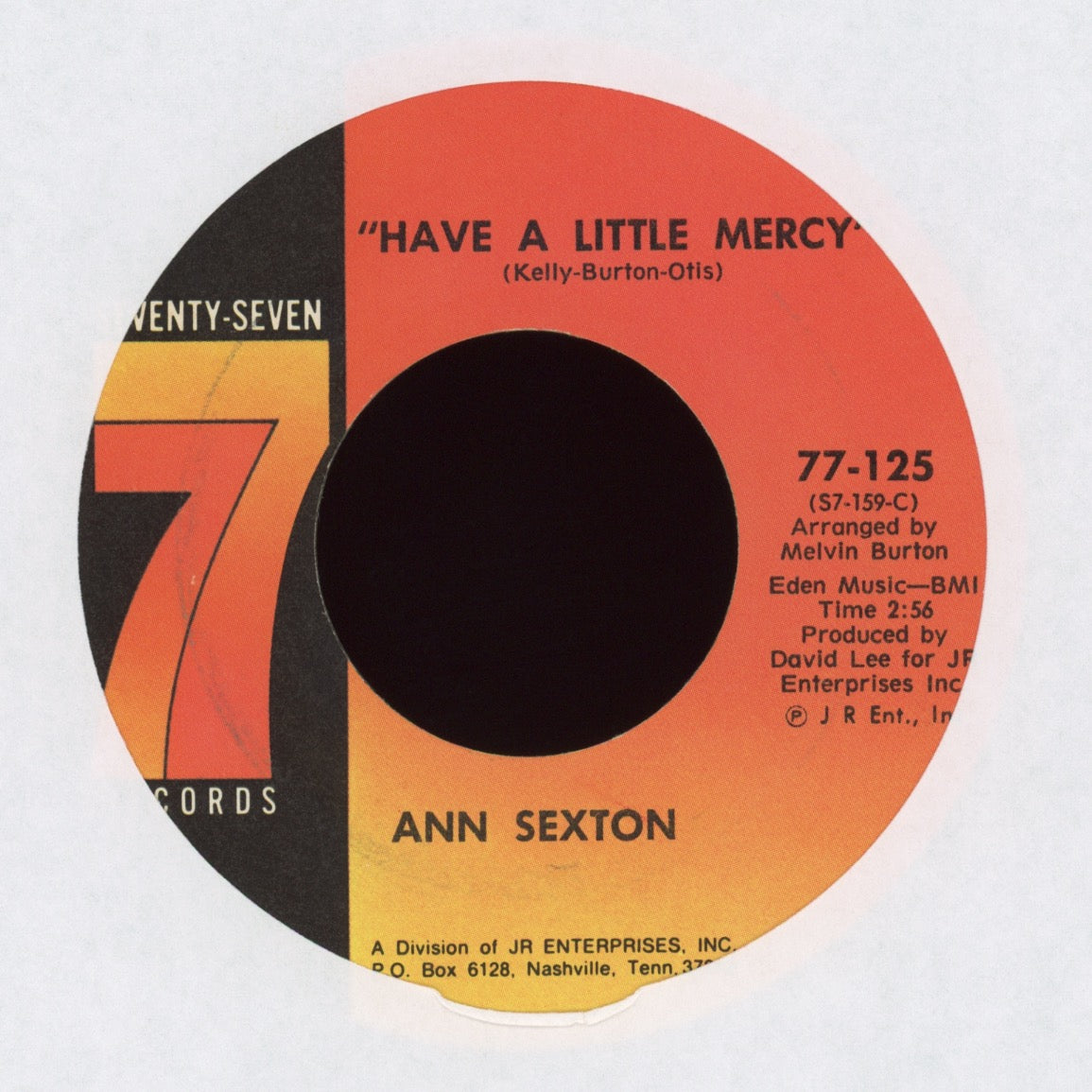 Ann Sexton - It's All Over But The Shouting pm Seventy Seven