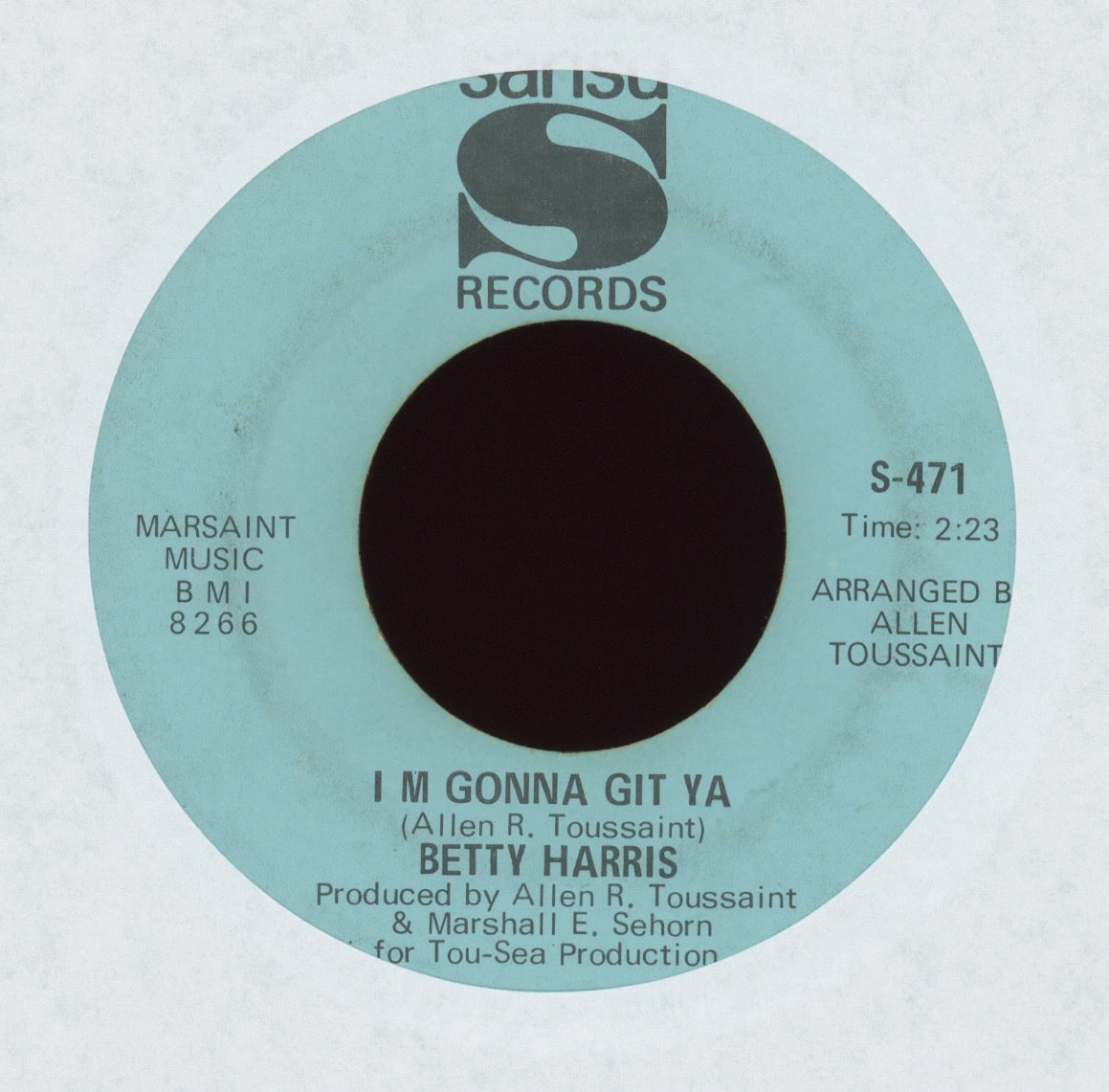 Betty Harris - I'm Gonna Git Ya on Sansu