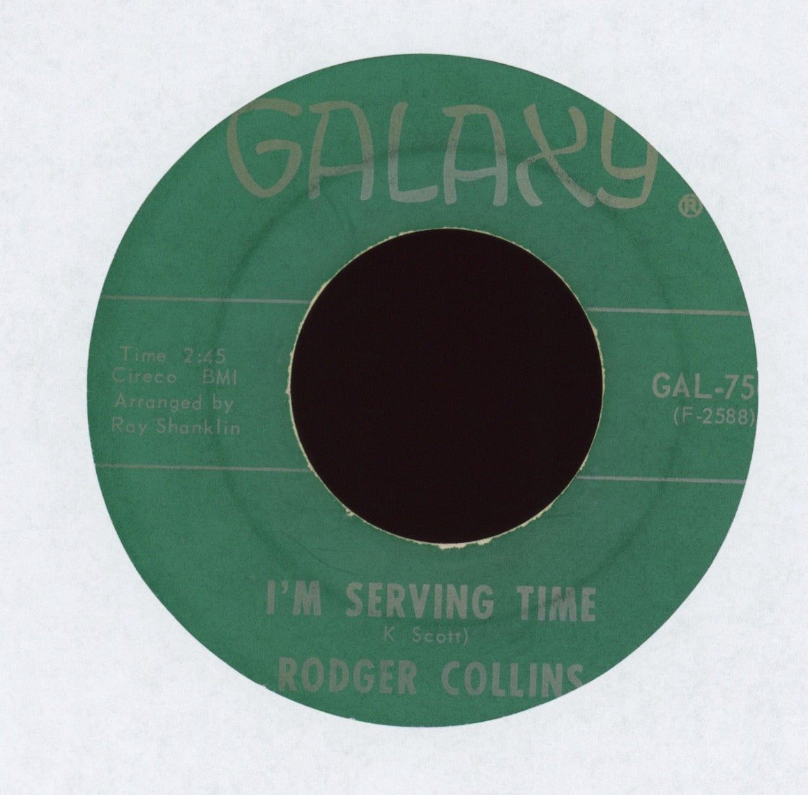 Rodger Collins - She's Looking Good on Galaxy