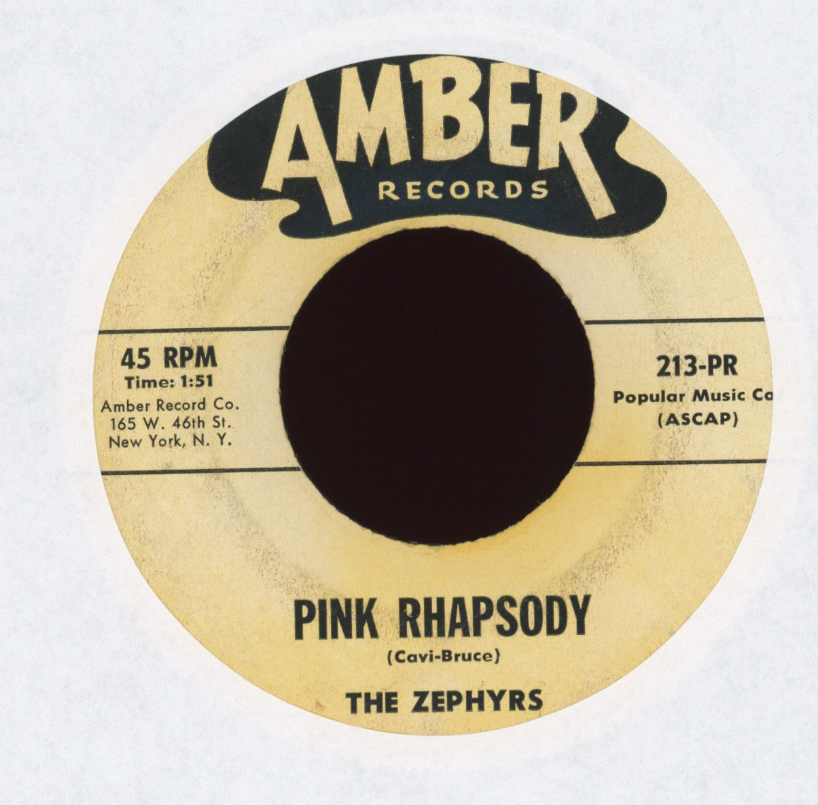 The Zephyrs - Hear Him on Amber