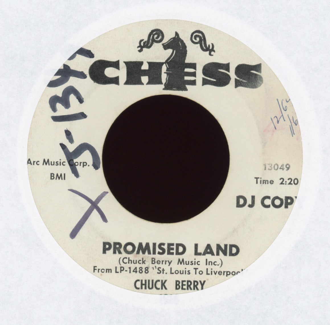 Chuck Berry - Promised Land on Chess Promo