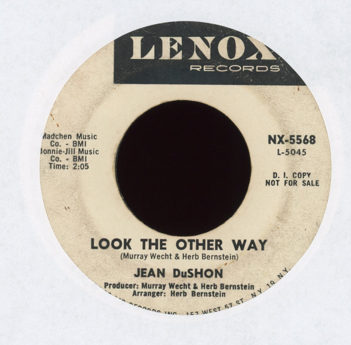 Jean DuShon - It Won't Stop Hurtin' Me on Lenox Promo