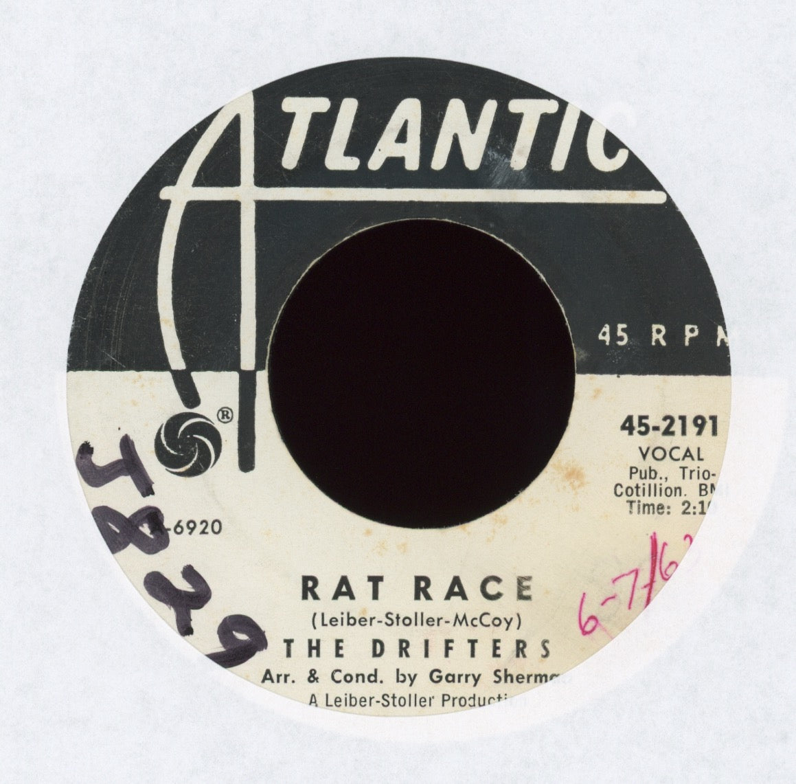 The Drifters - Rat Race on Atlantic Promo