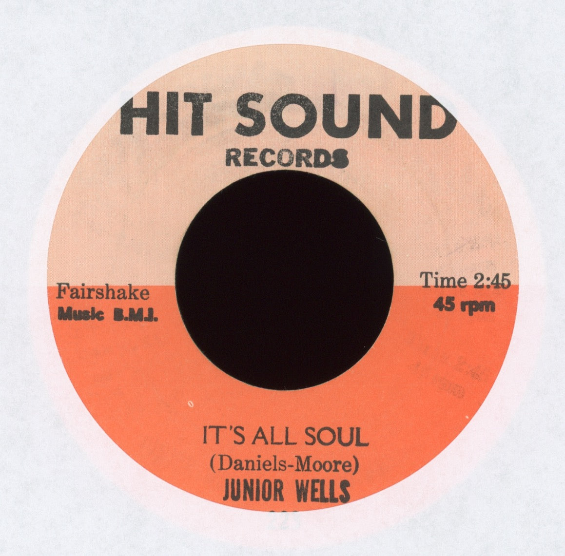 Junior Wells - It's All Soul on Hit Sound