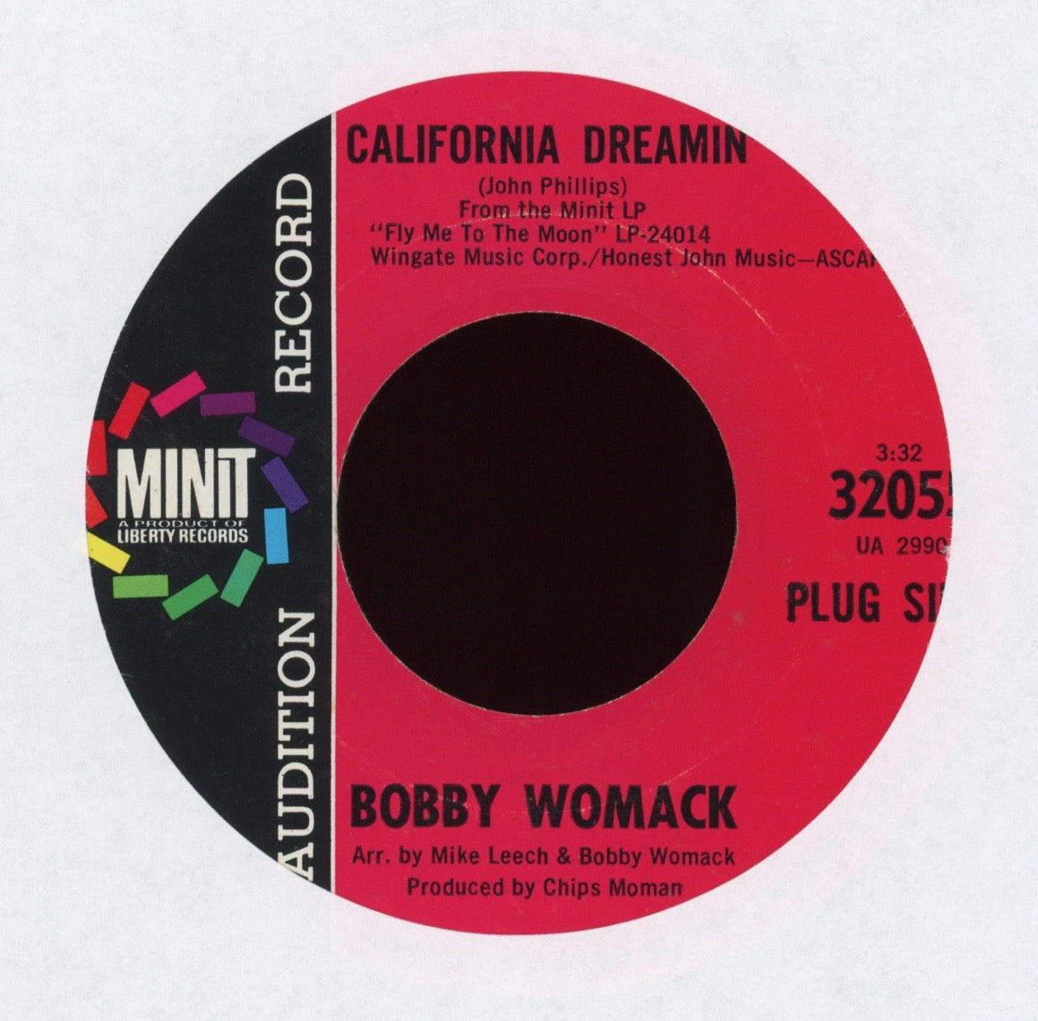 Bobby Womack - California Dreamin' on Minit Promo
