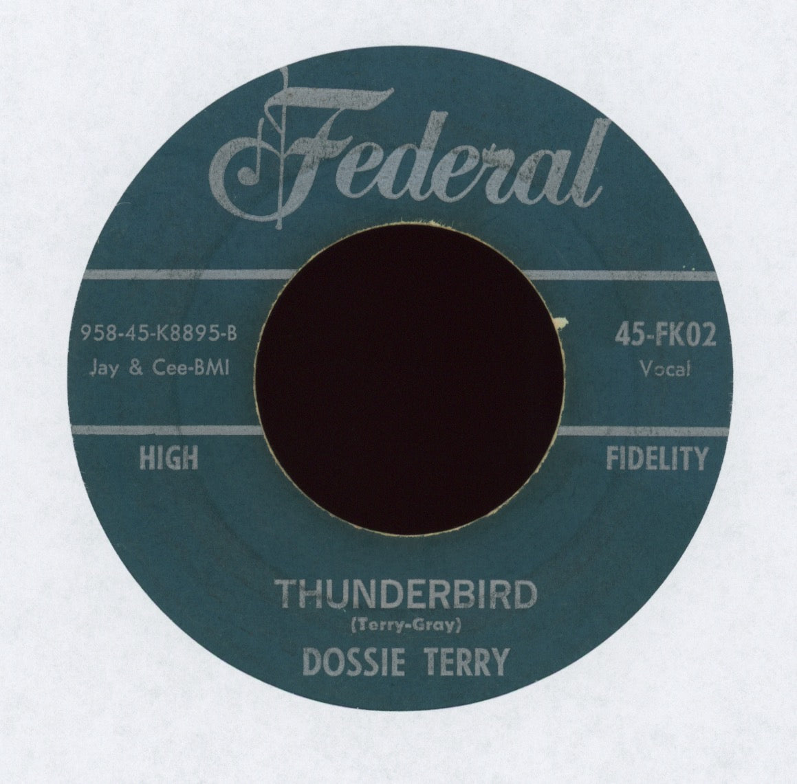 Dossie Terry - Thunderbird on Federal