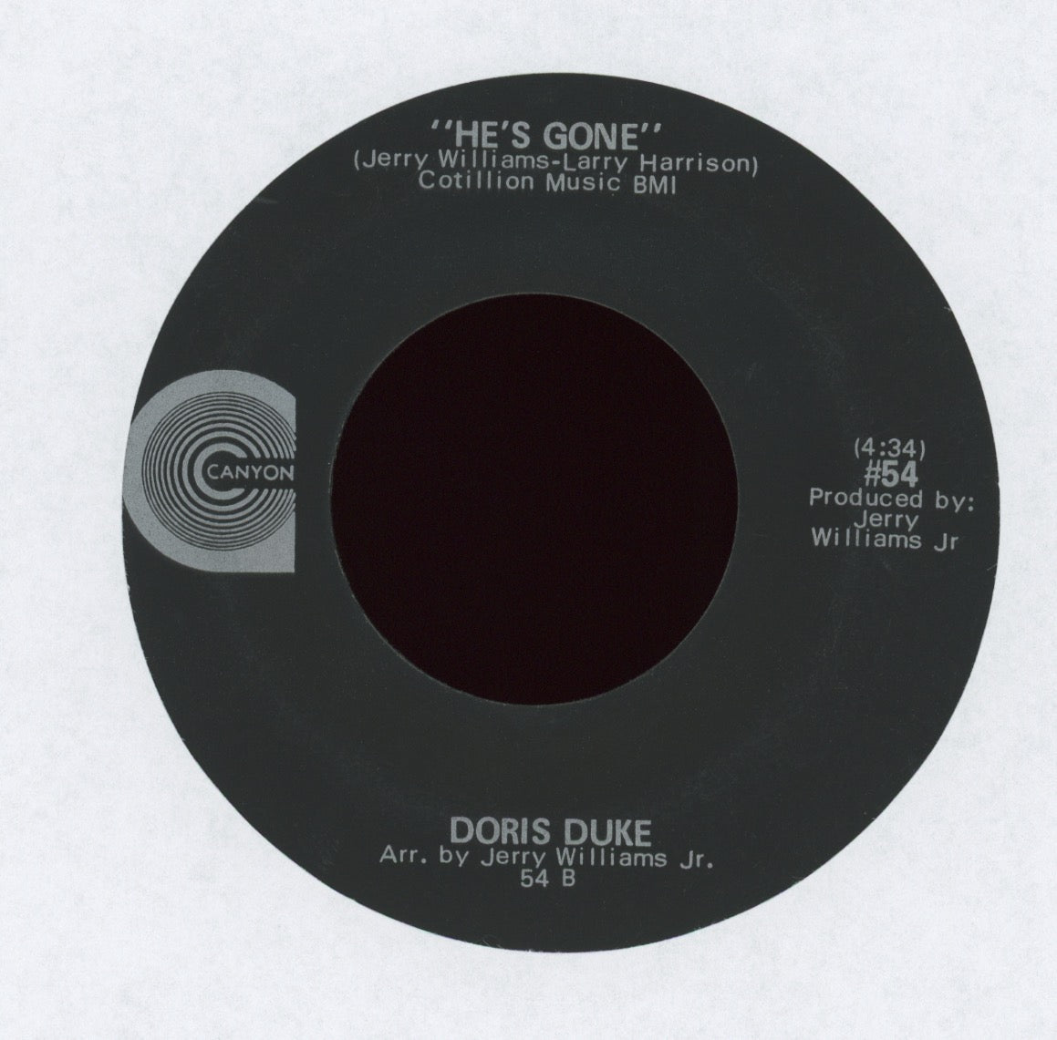 Doris Duke - The Feeling Is Right on Canyon