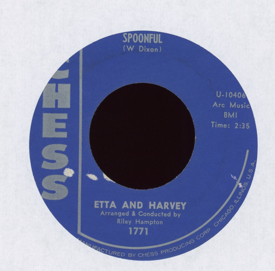 Etta & Harvey - Spoonful on Chess