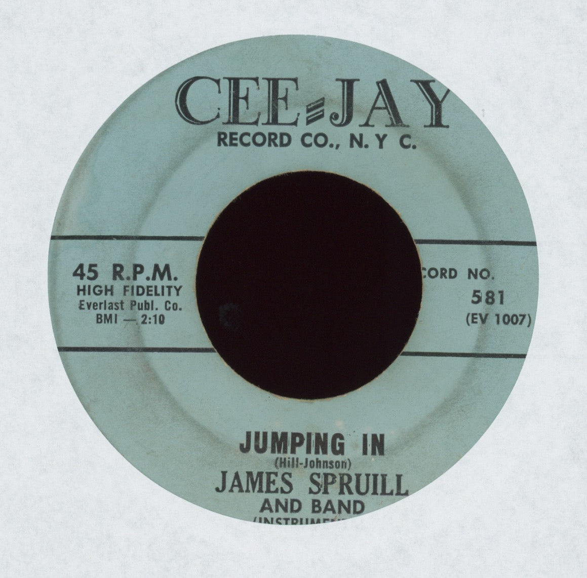 James Spruill And Band - Jumping In on Cee Jay Wild Jimmy Spruill