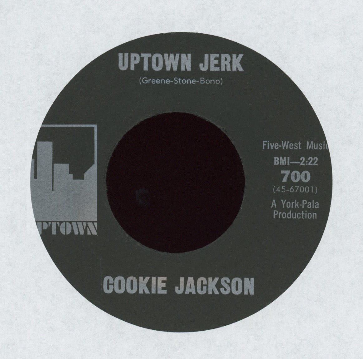 Cookie Jackson - Uptown Jerk on Uptown