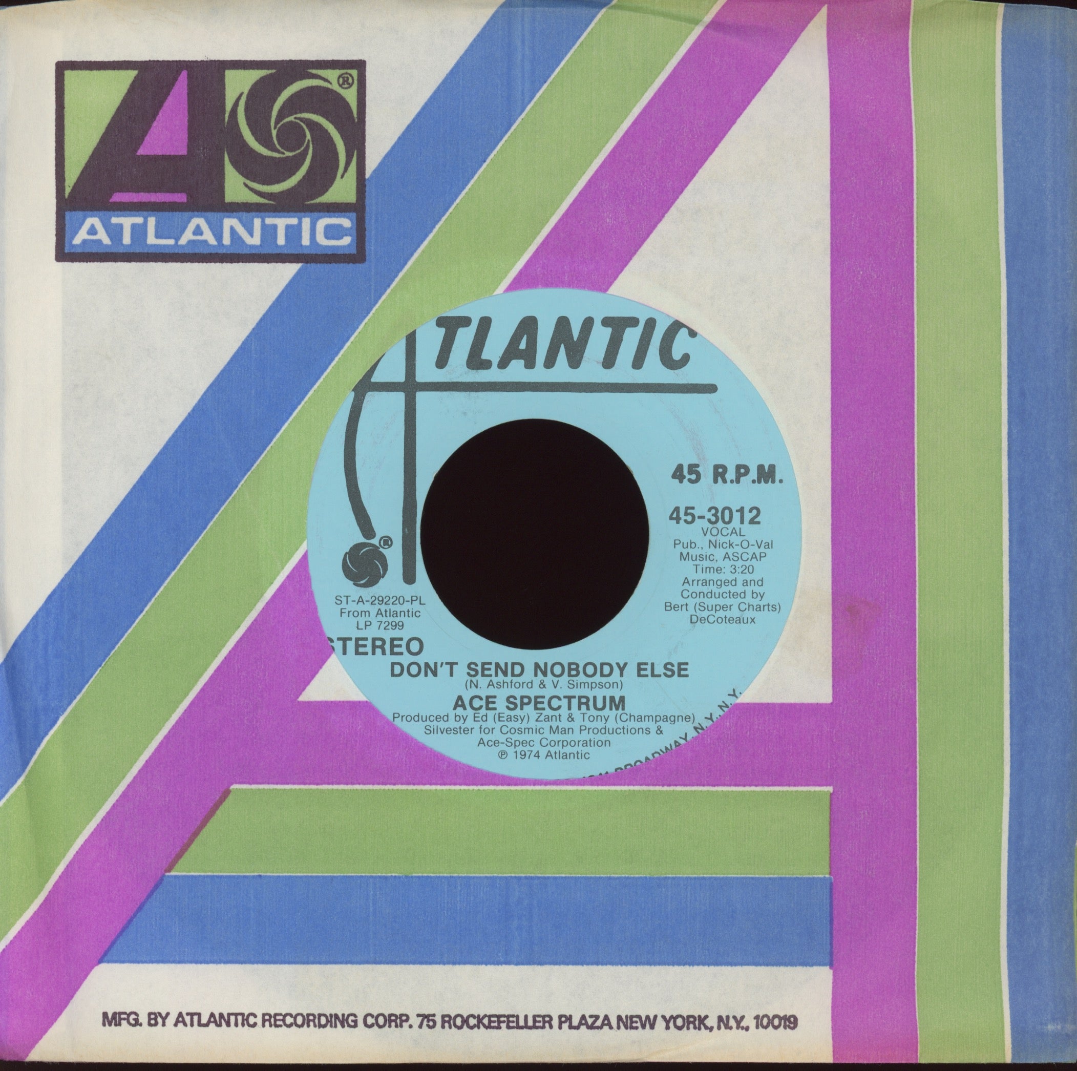 Ace Spectrum - Don't Send Nobody Else