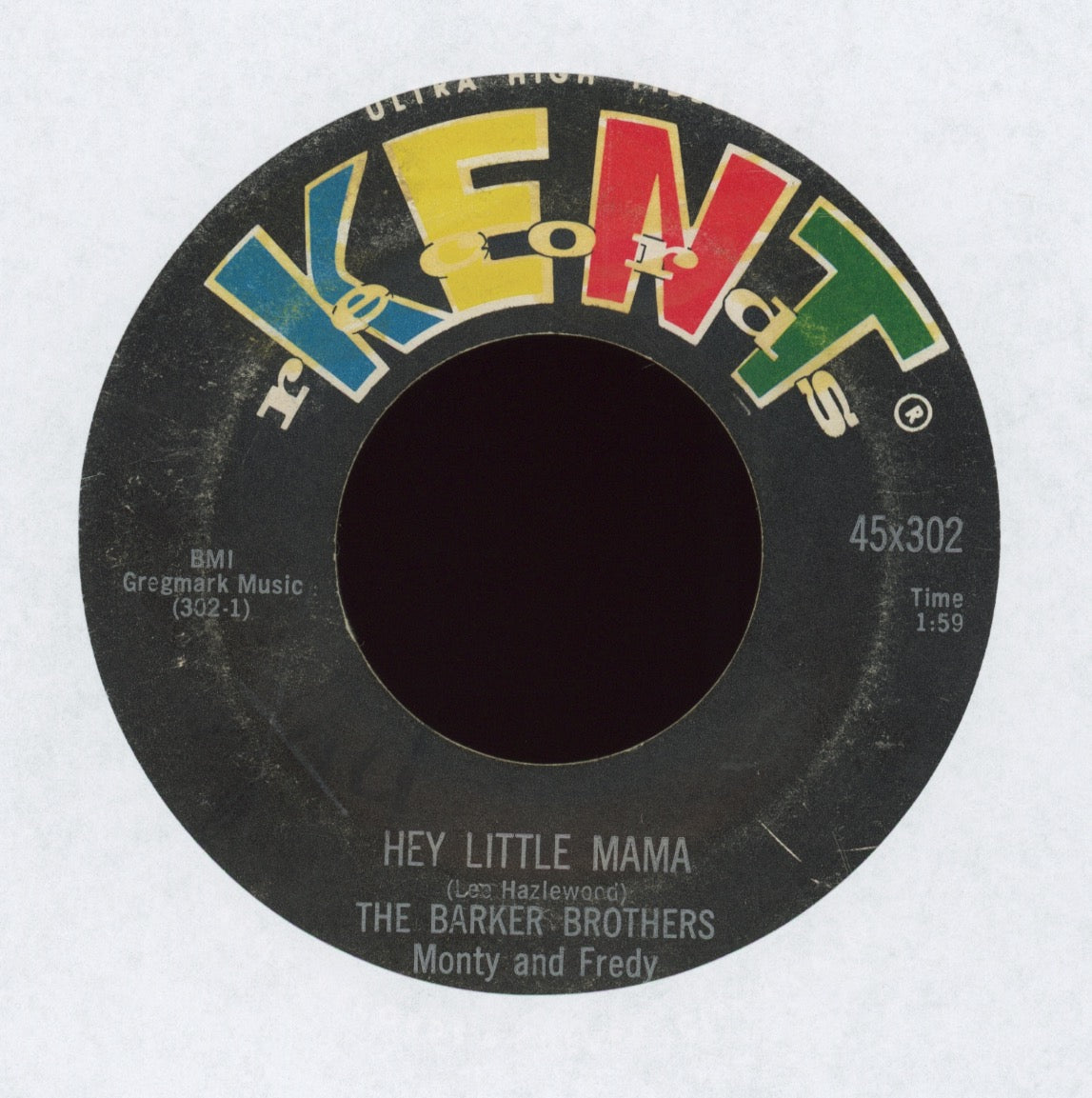 The Barker Brothers - Hey Little Mama on Kent