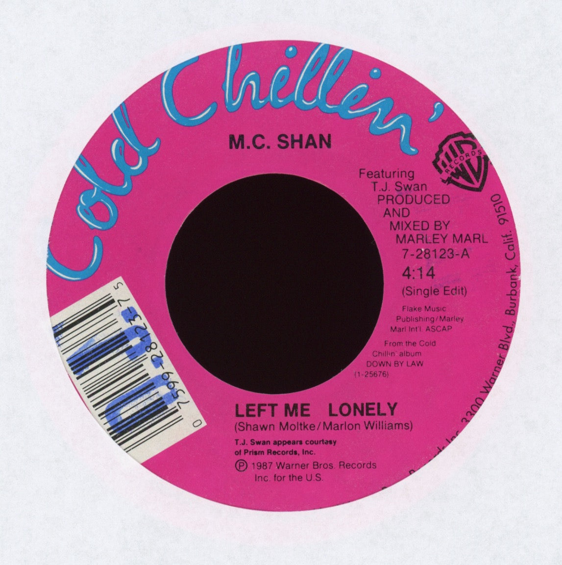 MC Shan - Left Me Lonely on Cold Chillin'