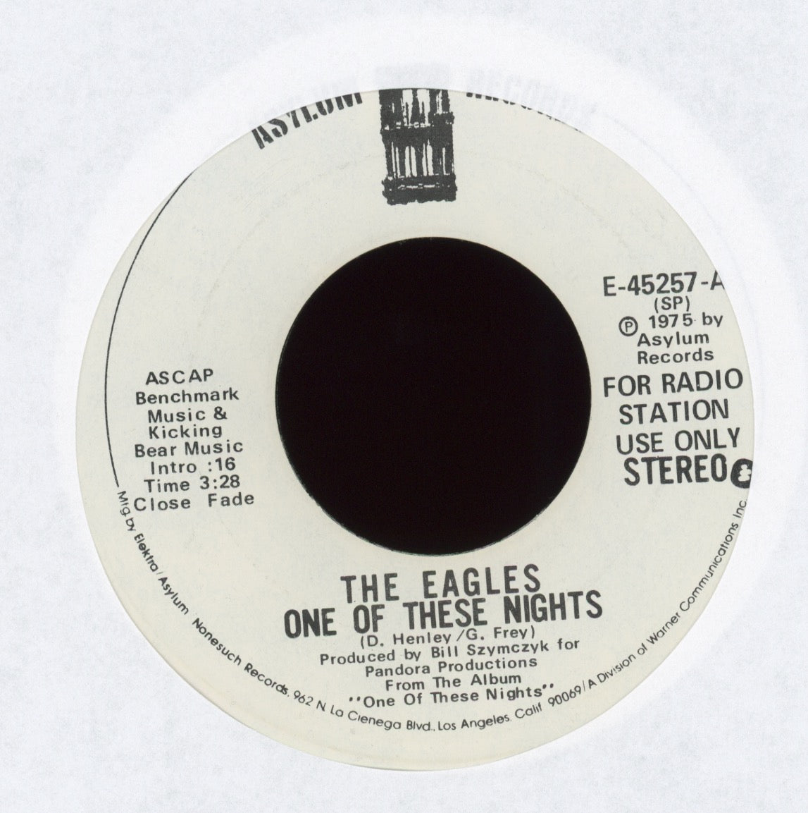 Eagles - One Of These Nights on Asylum Promo