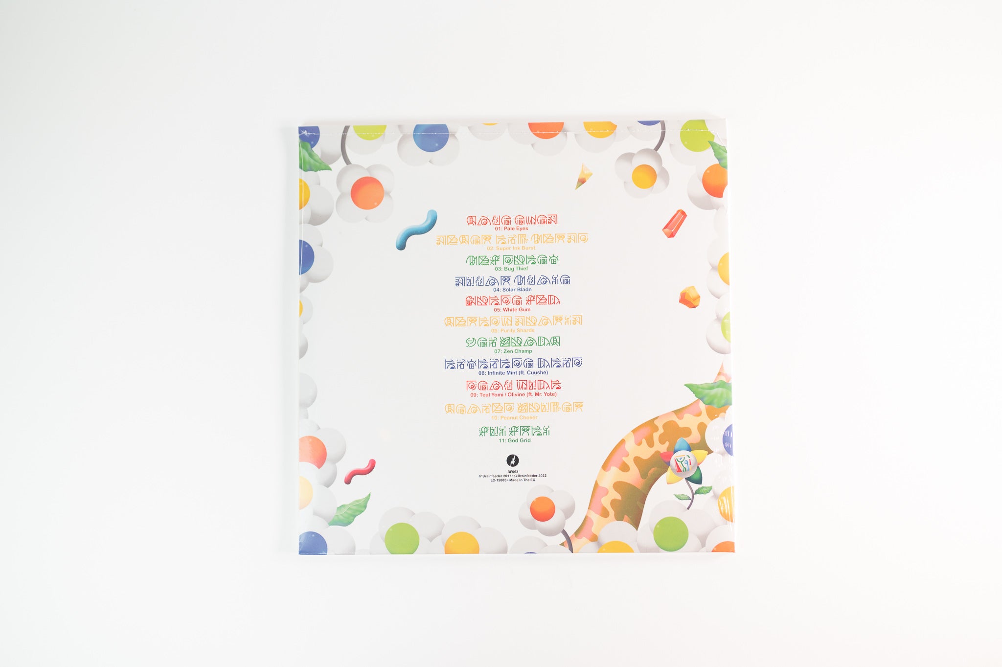 Iglooghost - Neō Wax Bloom on Brainfeeder Splatter Vinyl Reissue Sealed