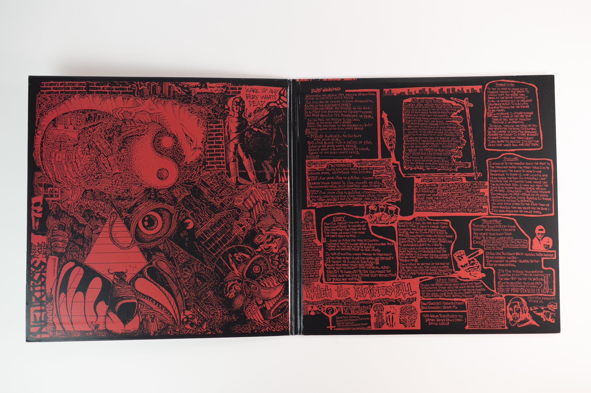 Neurosis - Pain Of Mind on Neurot Limited Grey With White Marble Reissue