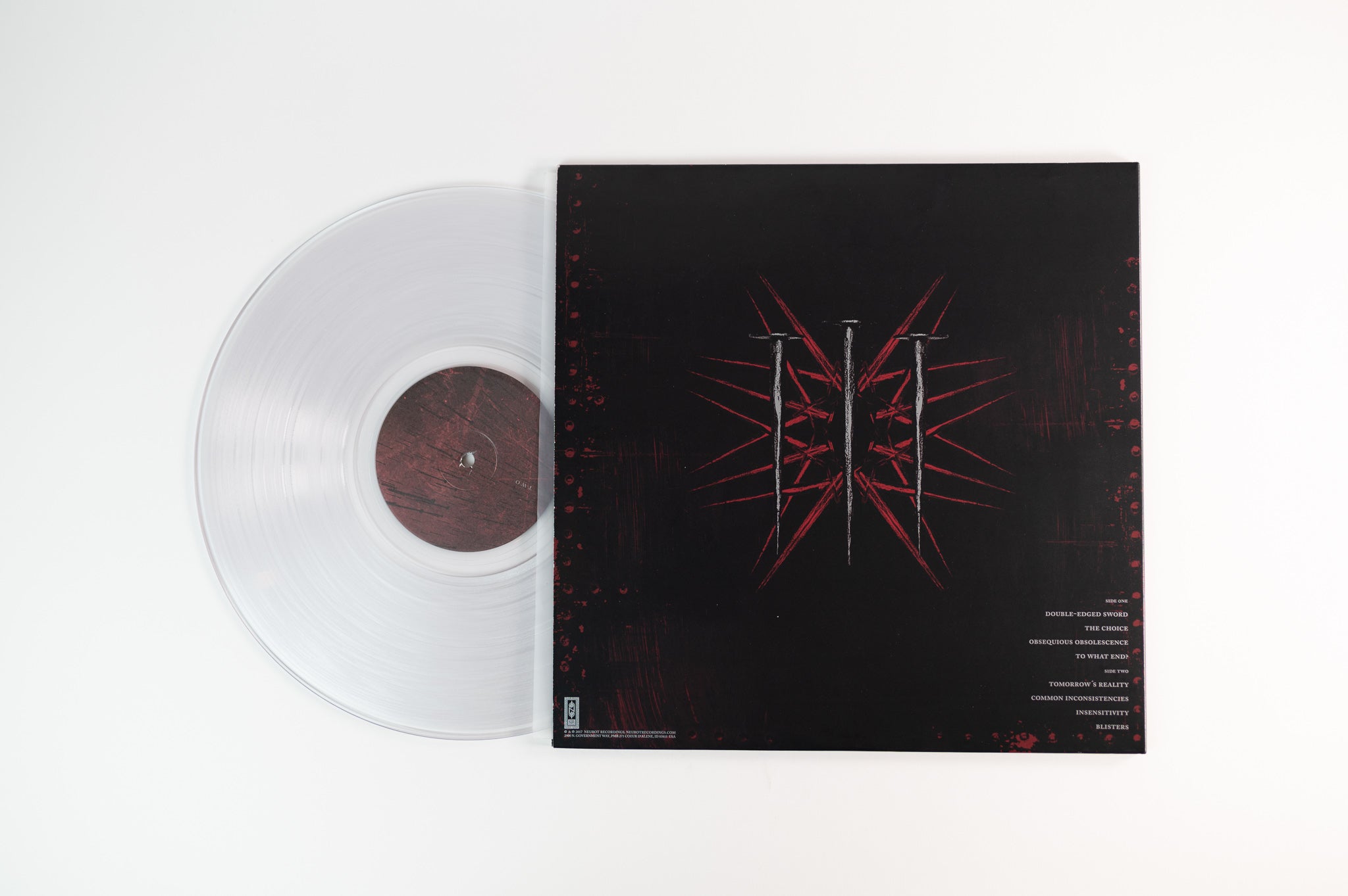 Neurosis - The Word As Law on Neurot 180 Gram Clear Vinyl Reissue