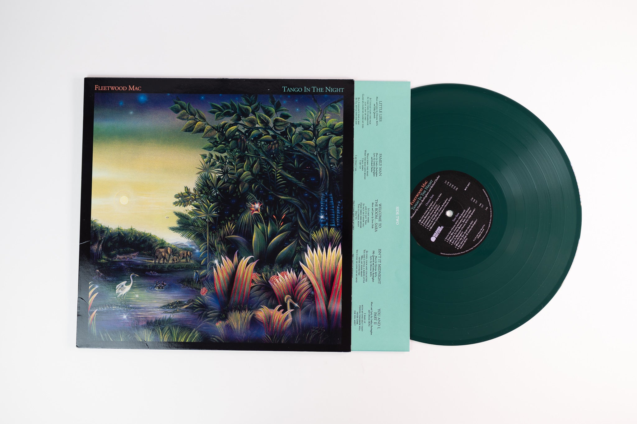 Fleetwood Mac - Tango In The Night on Warner Green Vinyl Reissue