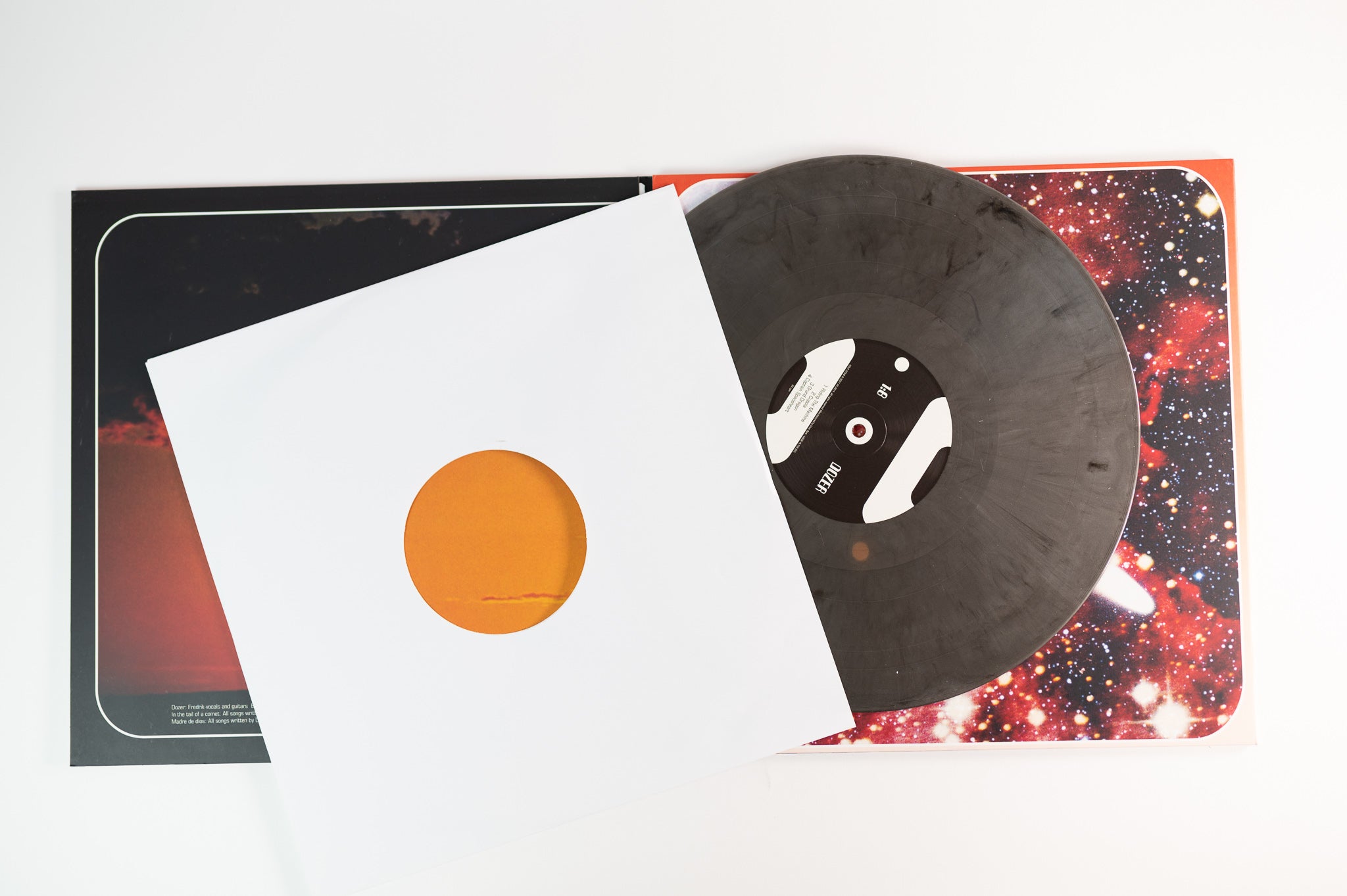 Dozer - In The Tail Of A Comet / Madre De Dios on Headspin Ltd Colored Vinyl