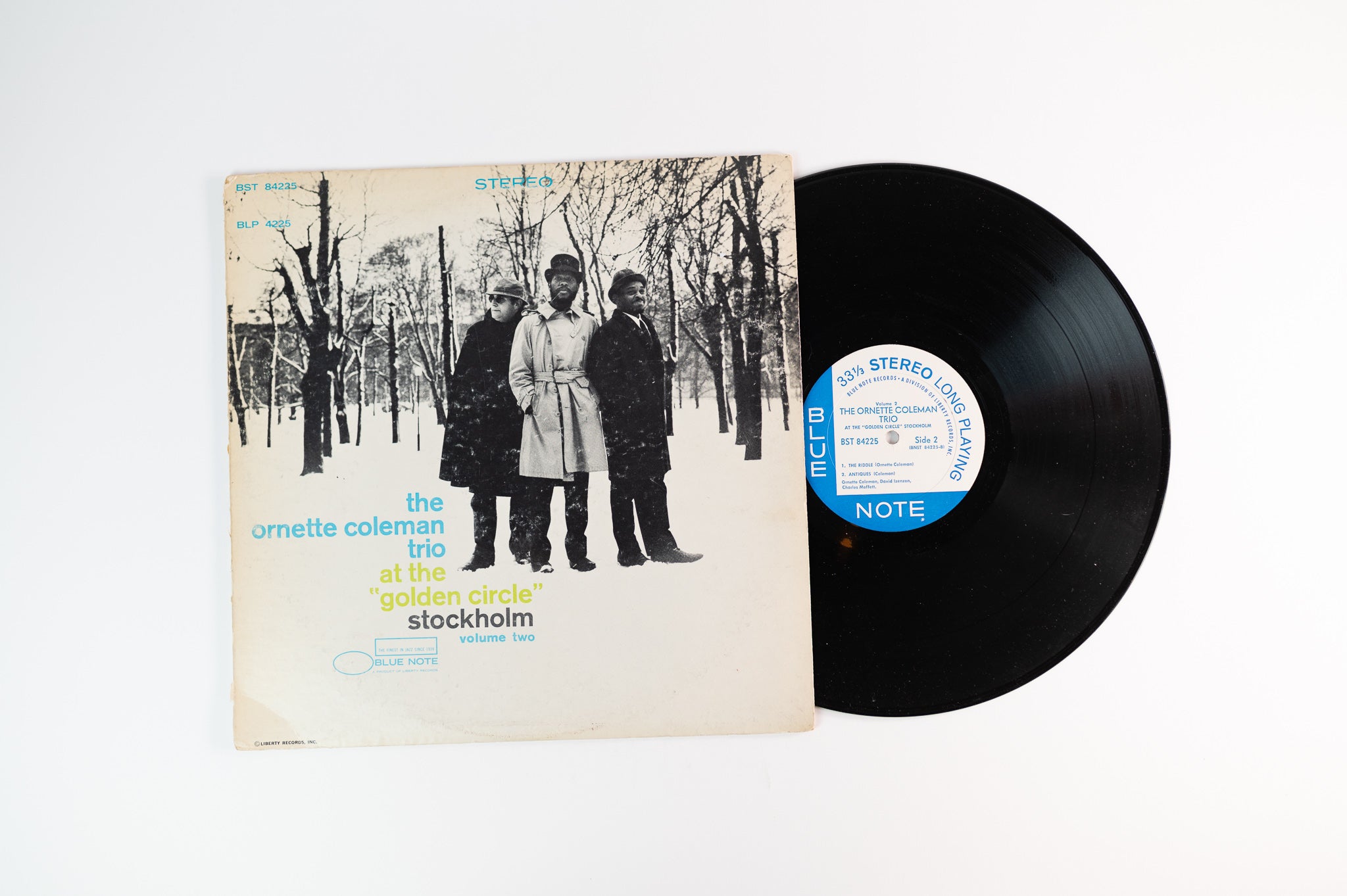 The Ornette Coleman Trio - At The "Golden Circle" Stockholm - Volume Two on Blue Note Stereo Liberty
