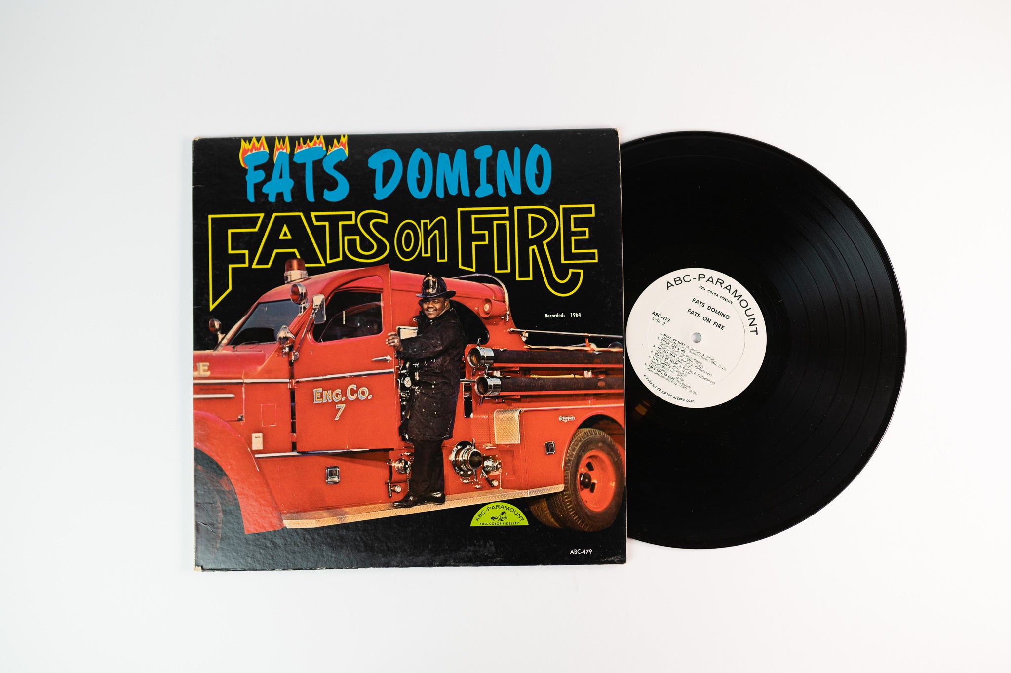 Fats Domino - Fats On Fire on ABC Paramount Mono Promo
