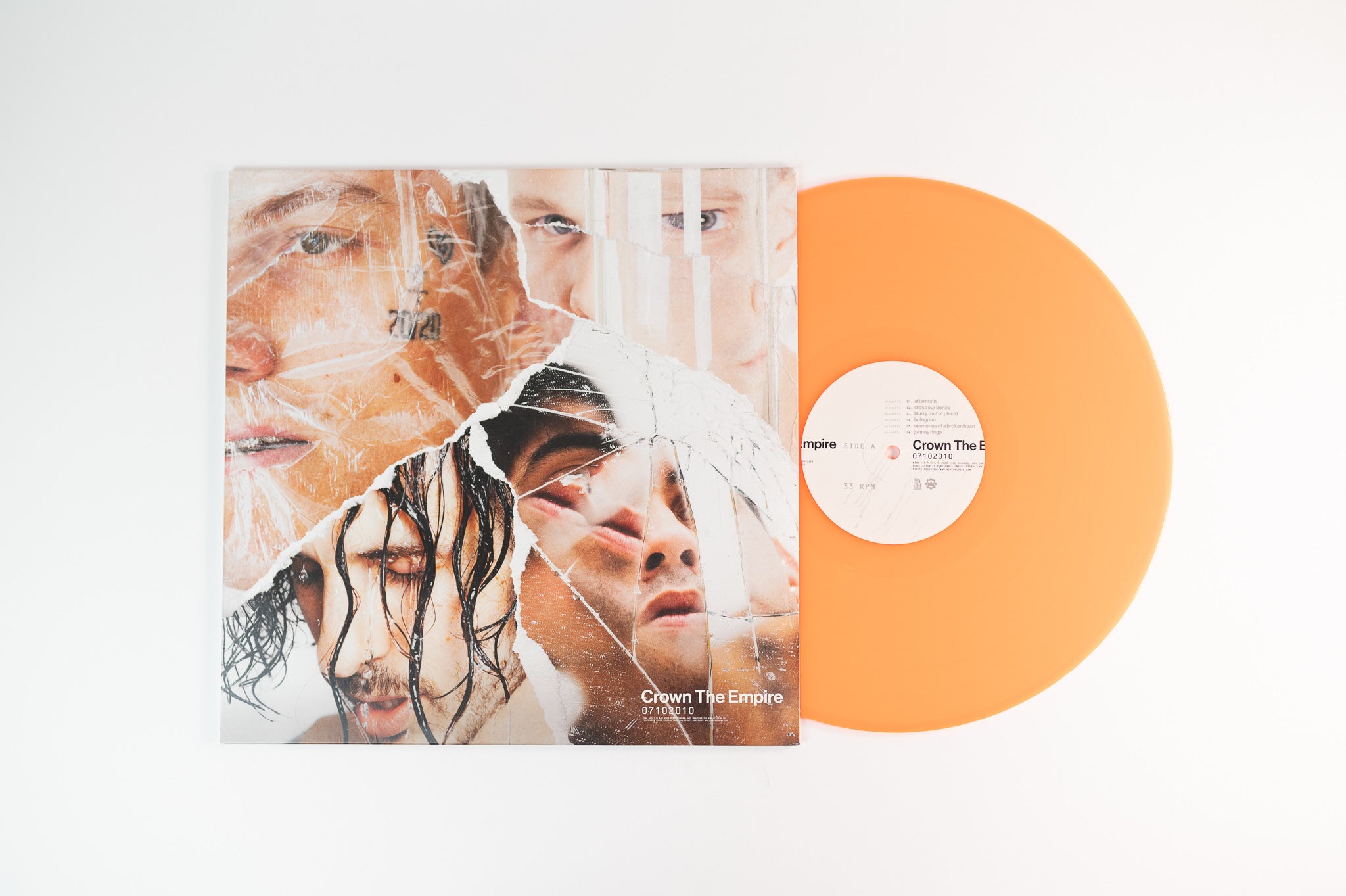 Crown The Empire - 07102010 on Rise Ltd Orange Vinyl