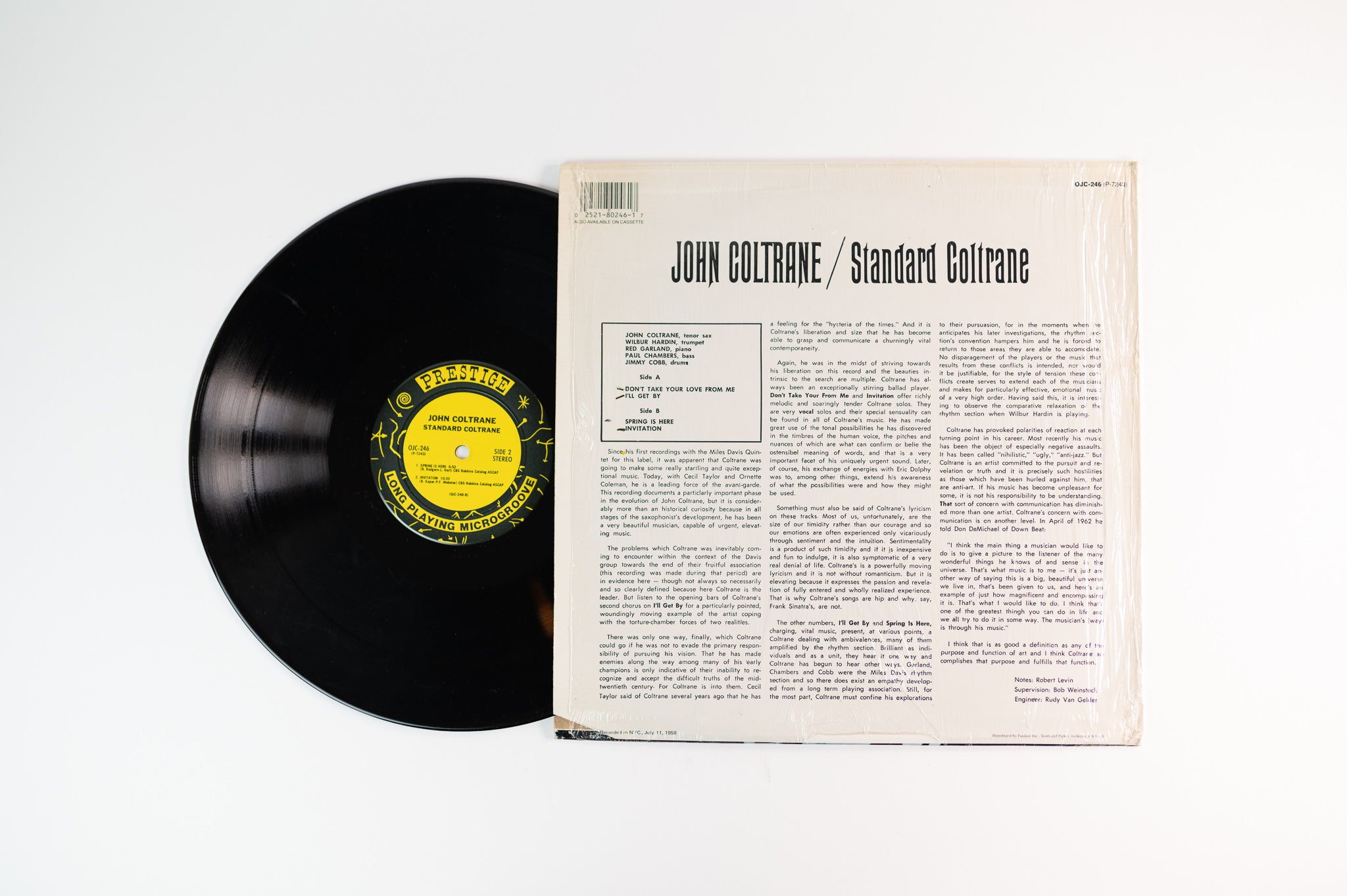 John Coltrane - Standard Coltrane on Prestige OJC Reissue