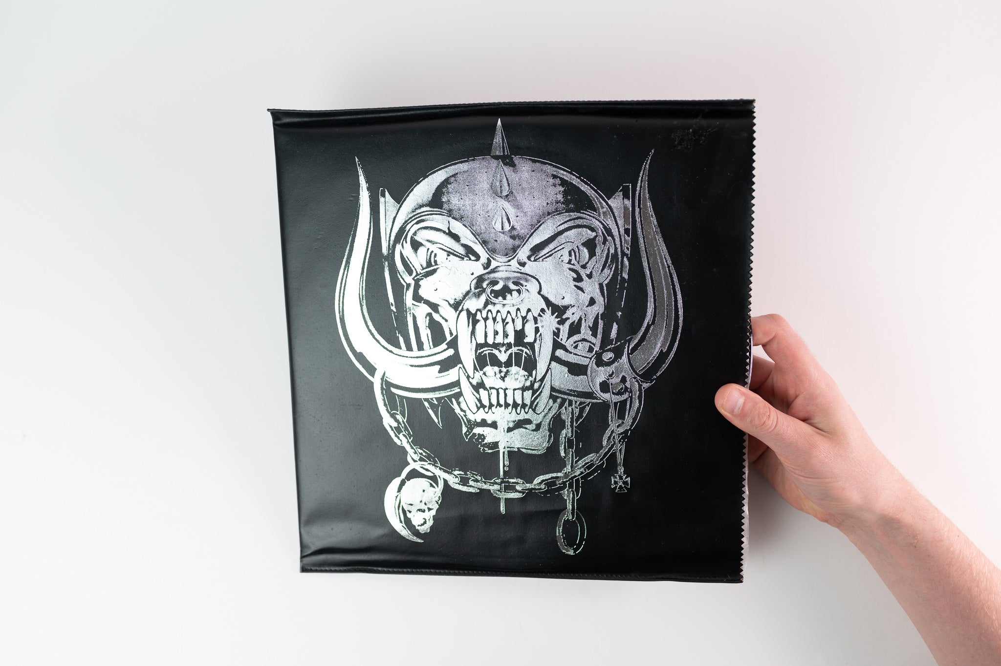 Motörhead - No Remorse on Earmark Leather Cover 2004 Italian Reissue