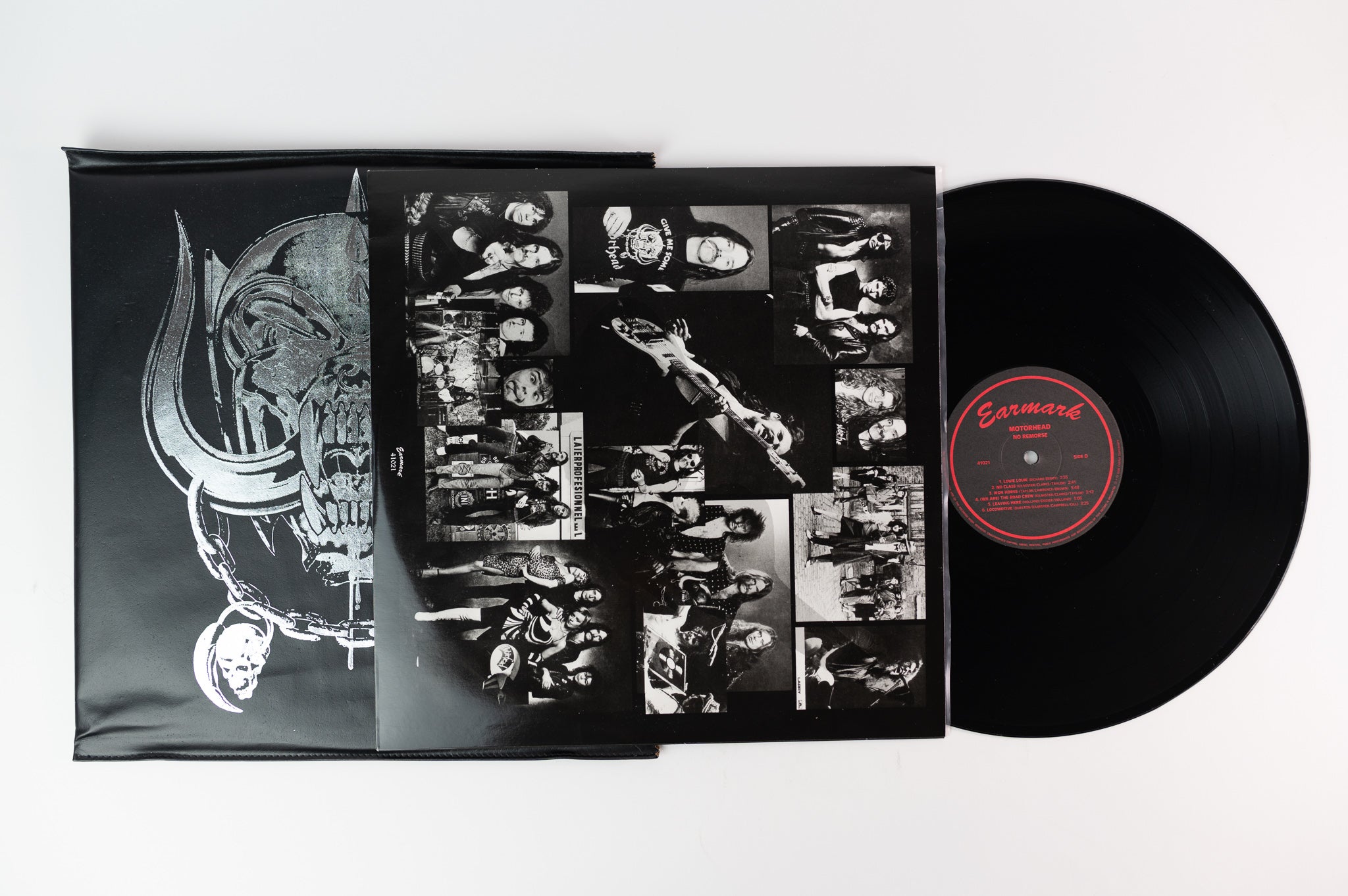 Motörhead - No Remorse on Earmark Leather Cover 2004 Italian Reissue