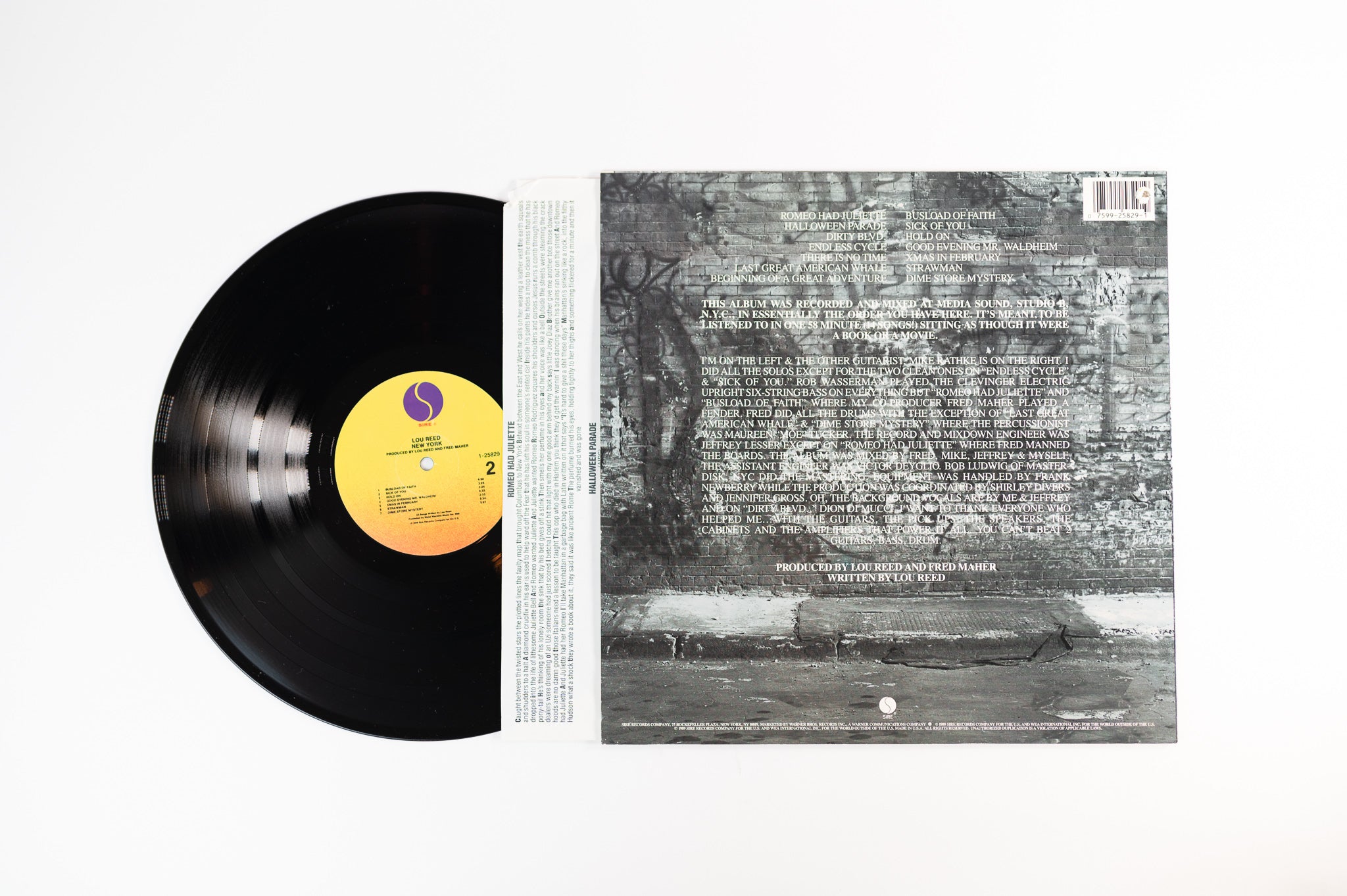 Lou Reed - New York on Sire