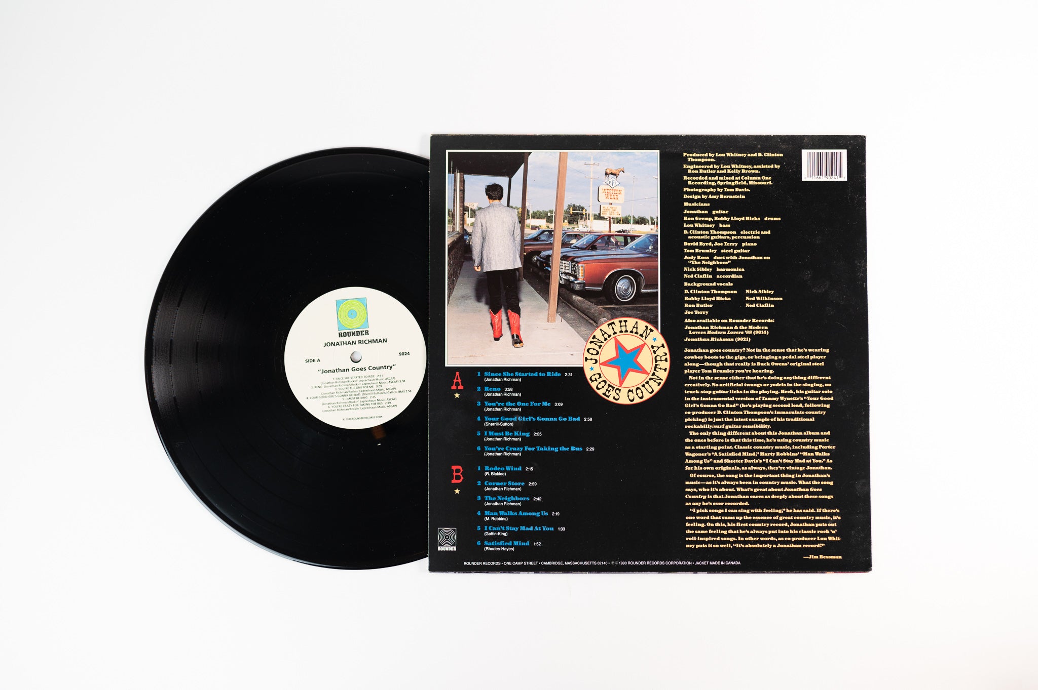 Jonathan Richman - Jonathan Goes Country on Rounder