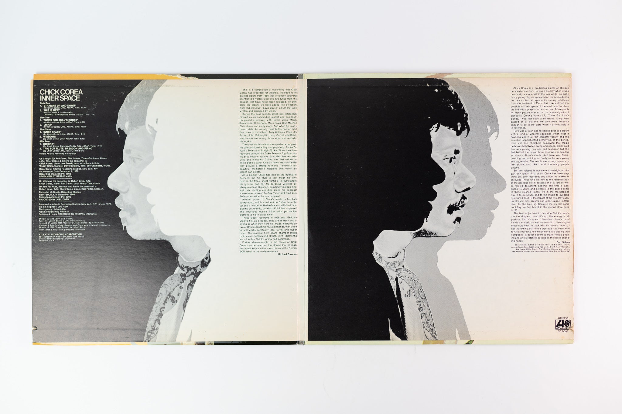 Chick Corea - Inner Space on Atlantic