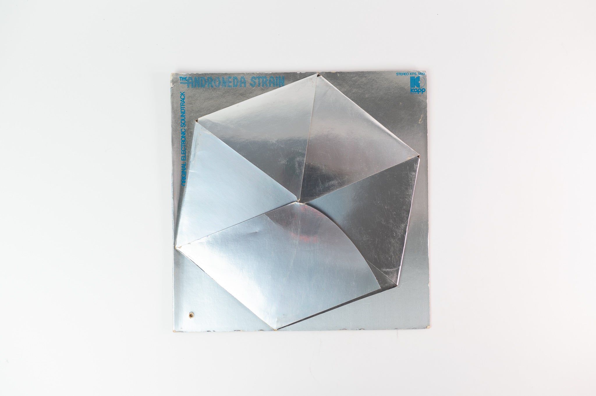 Gil Mellé - The Andromeda Strain (Original Electronic Soundtrack) on Kapp Hexagon Shaped LP with Gimmick Cover
