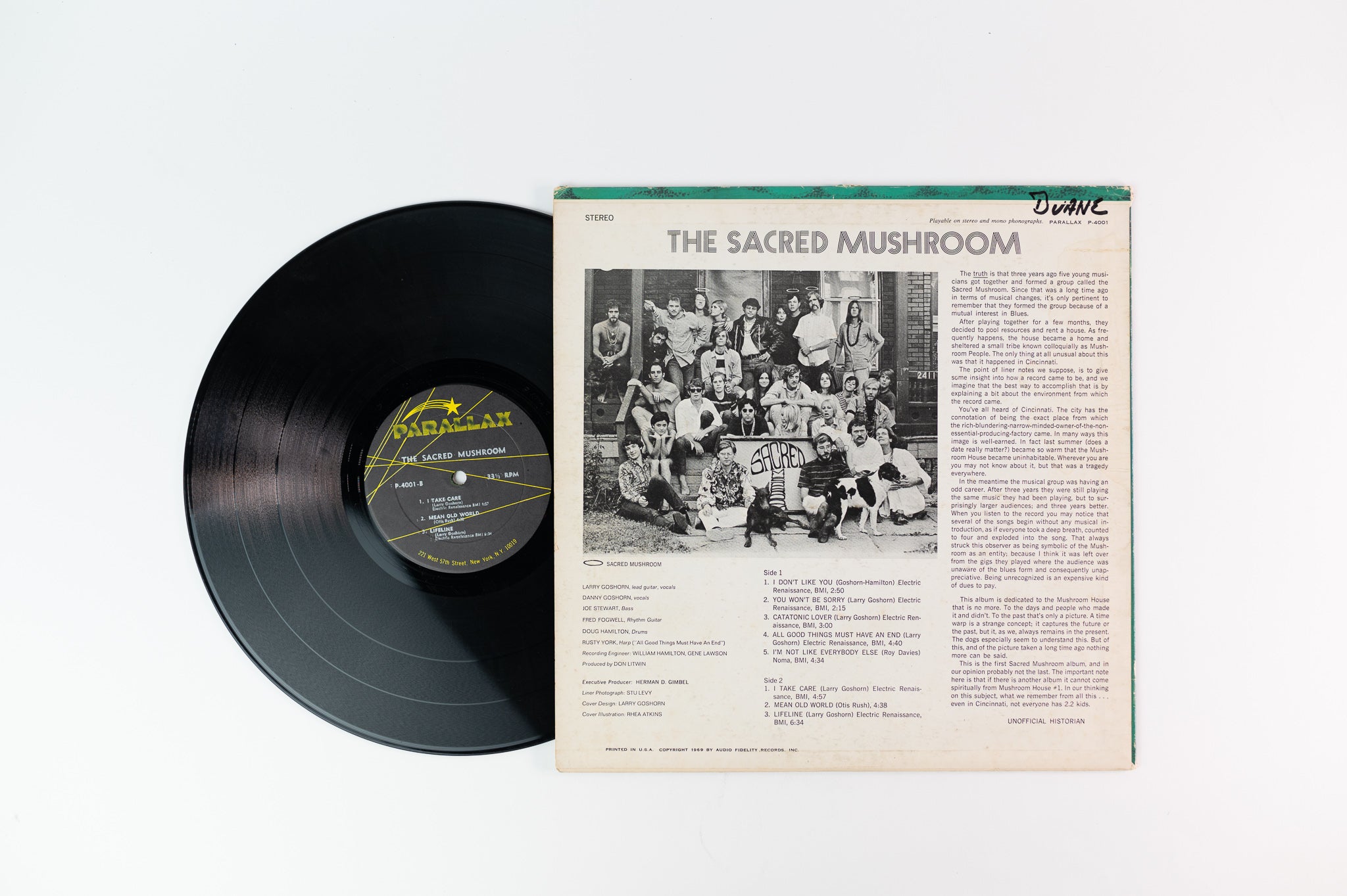 The Sacred Mushroom - The Sacred Mushroom on Parallax