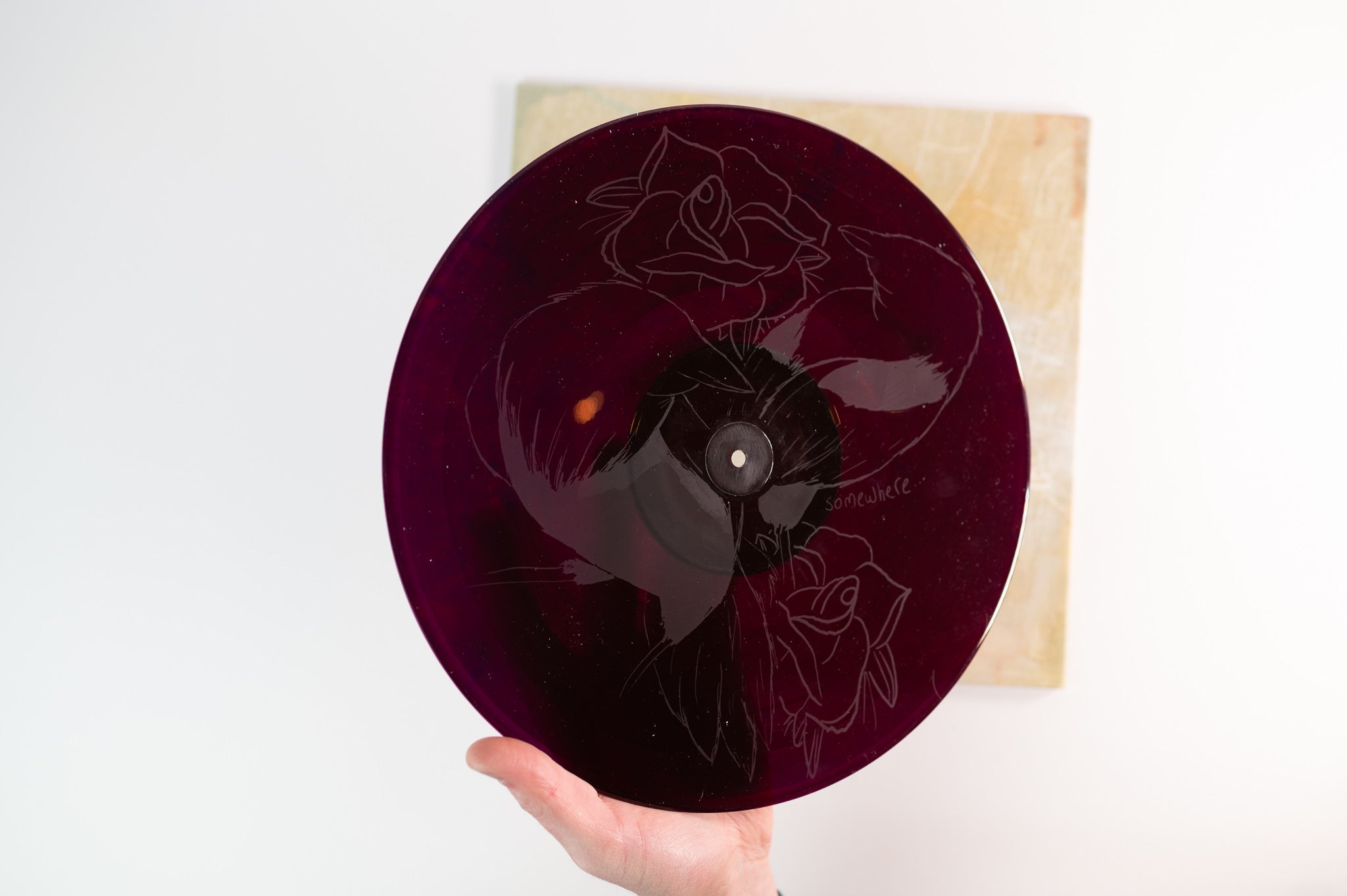 La Dispute - Somewhere At The Bottom Of The River Between Vega And Altair on No Sleep Purple Translucent Reissue