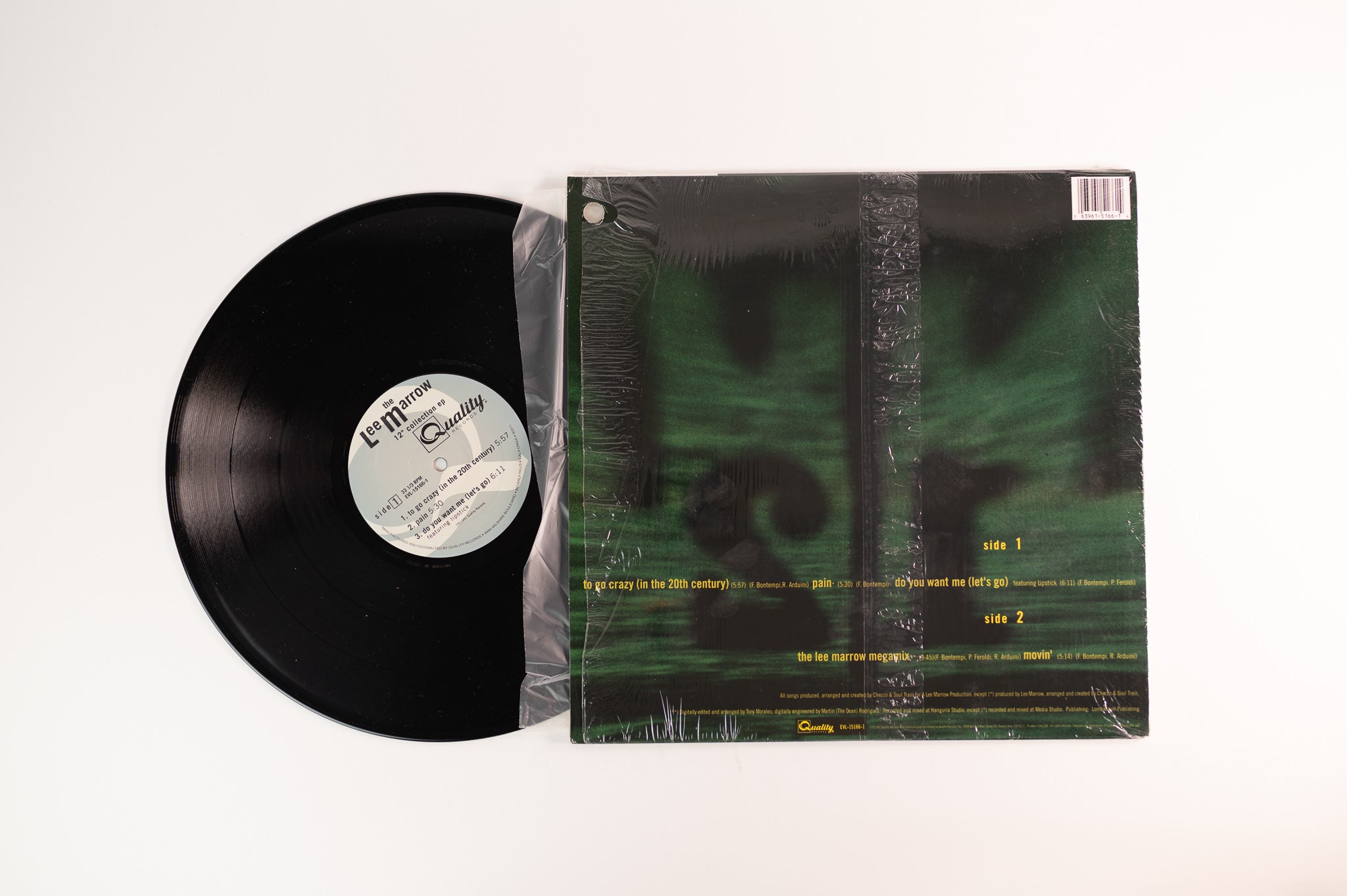 Lee Marrow - The 12'' Collection EP on Quality Music