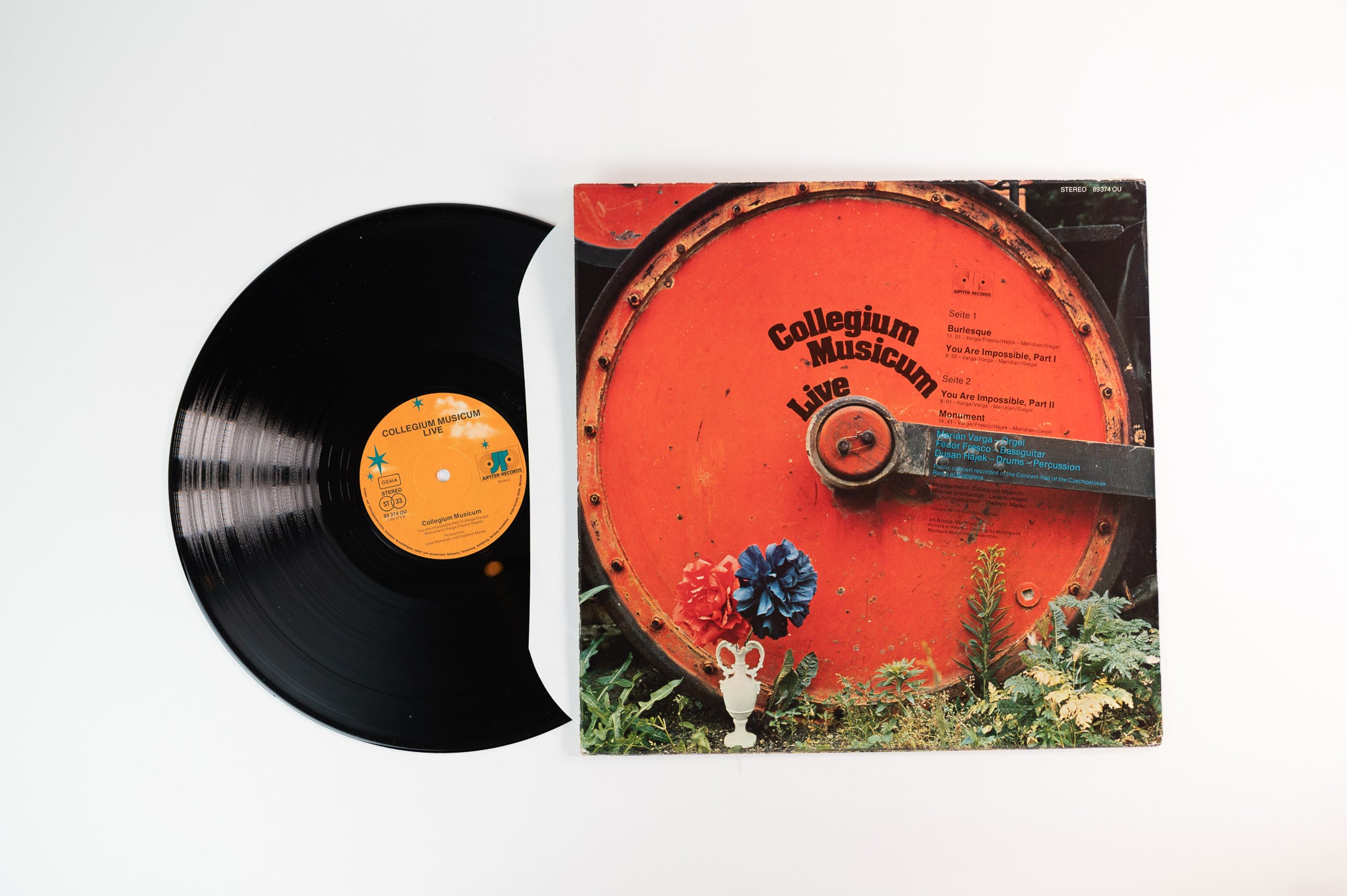 Collegium Musicum - Live on Jupiter German Press