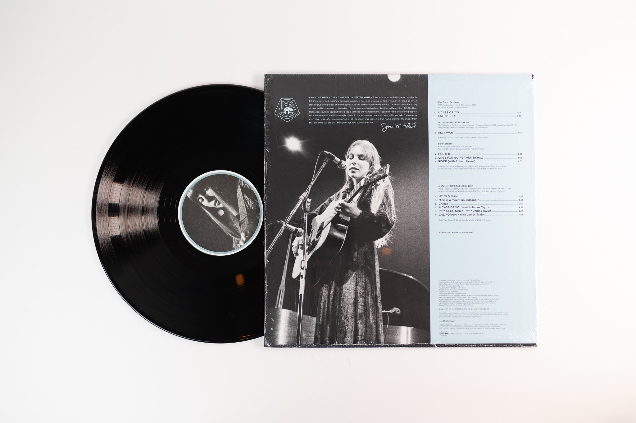Joni Mitchell - Blue Highlights on Rhino RSD 2022 Exclusive