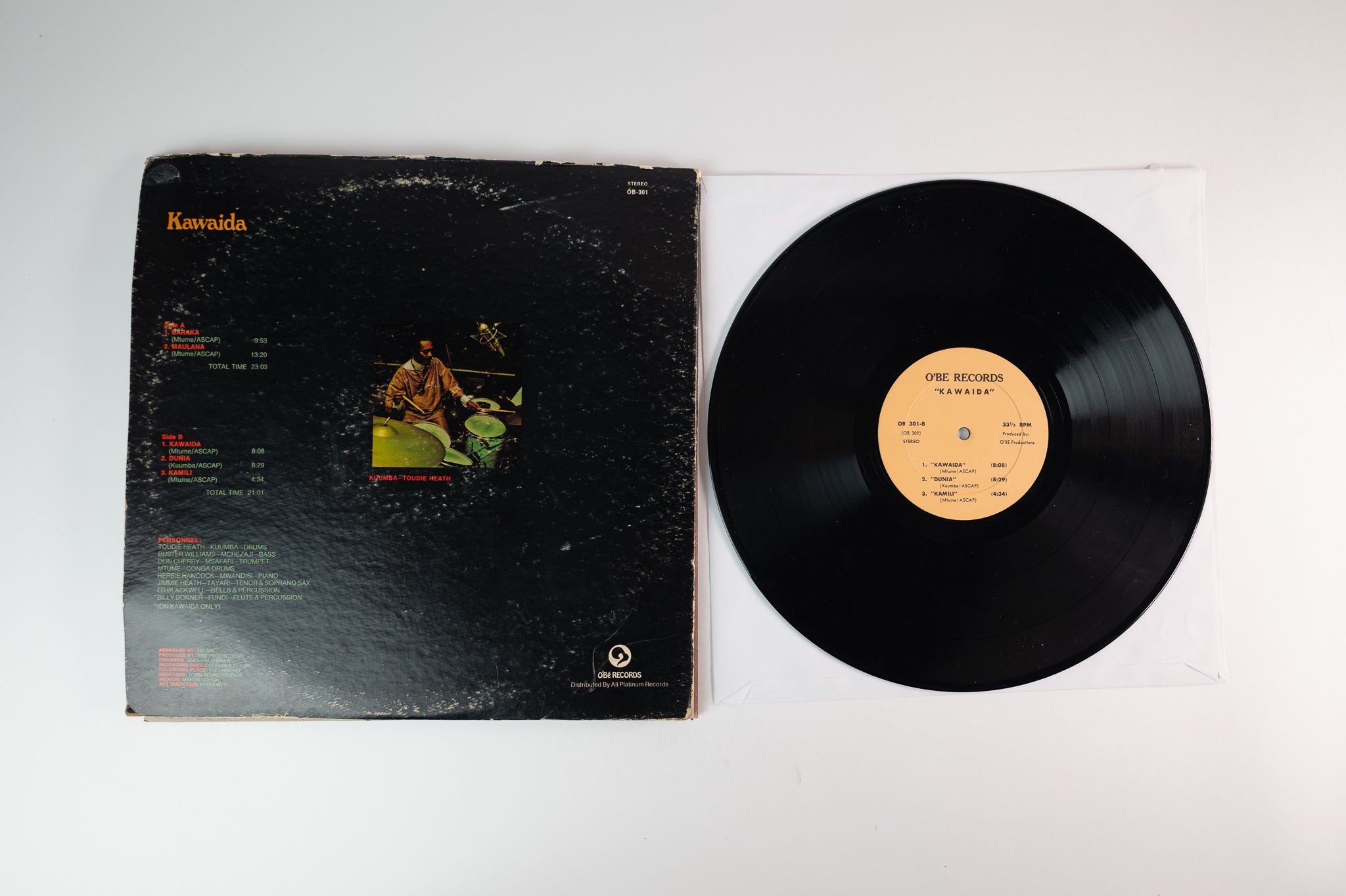 Albert Heath - Kawaida on O'be Records