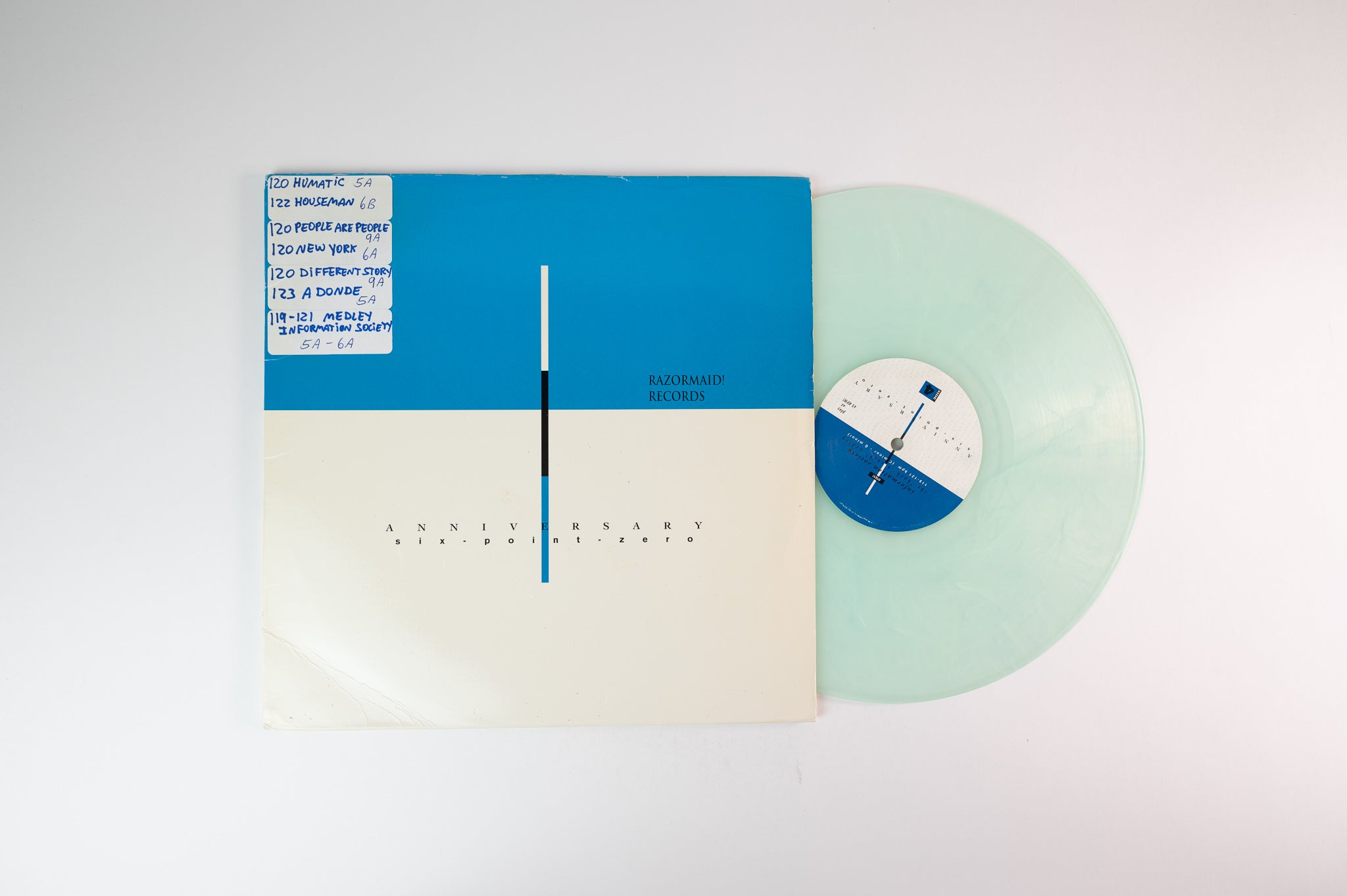 Various - Razormaid - Anniversary Six-Point-Zero on Razormaid Ltd Teal Marbled